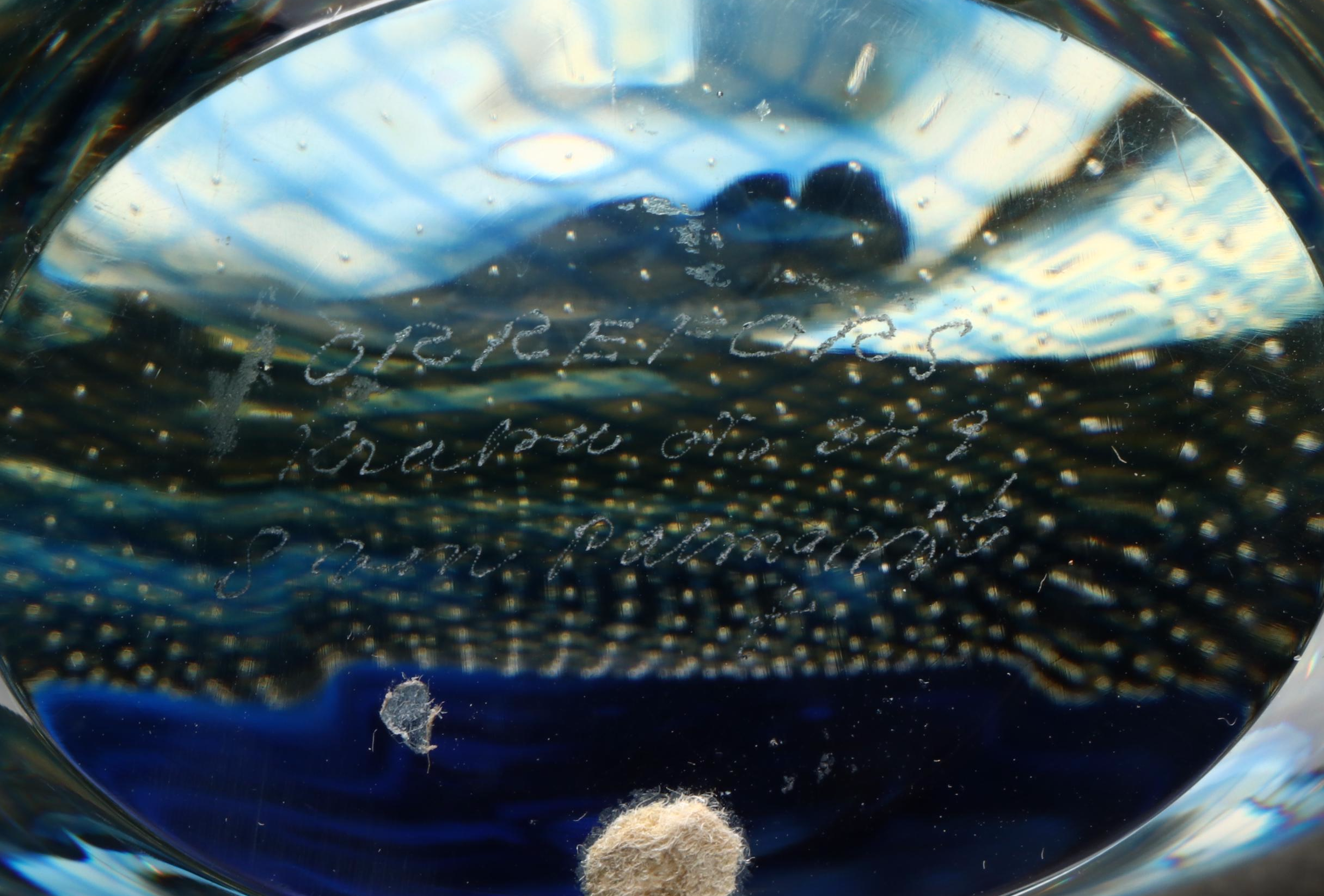 Sven Palmqvist for Orrefors "Kraka" Glass Vase, Mid-20th Century