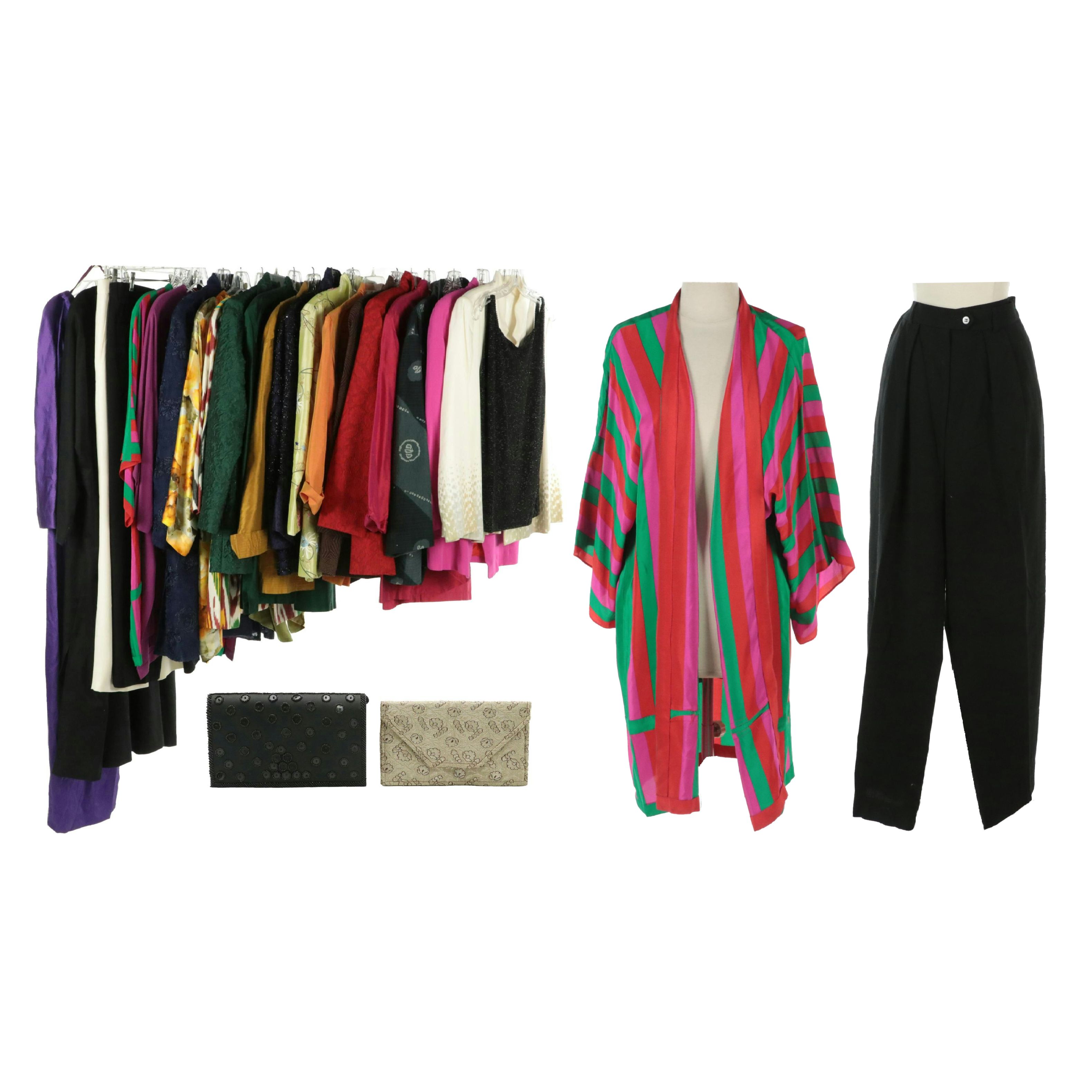 Vintage Oscar de la Renta, Giorgio Armani & More Featured in a Capsule Wardrobe