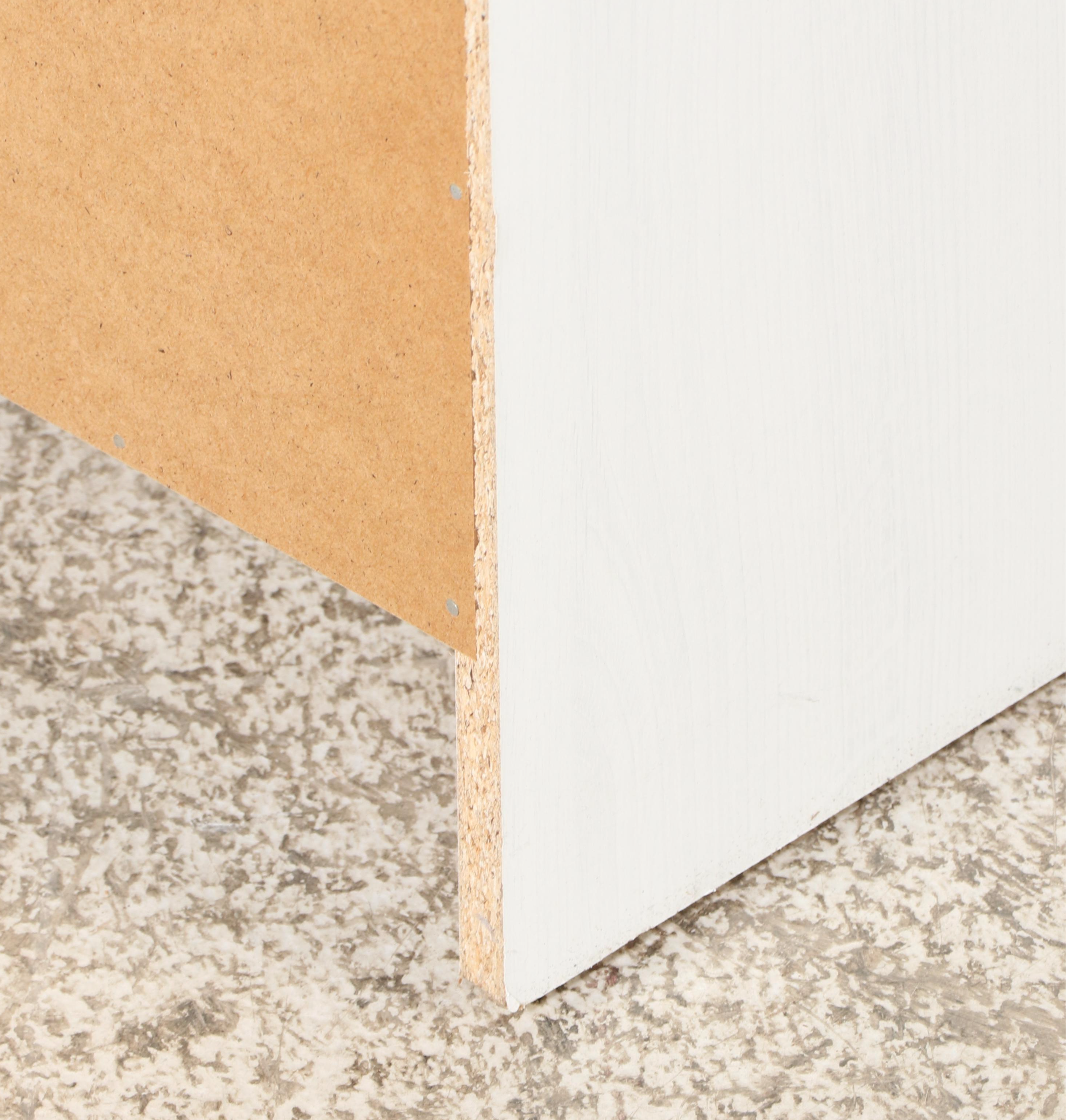 IKEA "Aspelund" White Painted Wood Four-Drawer Chest