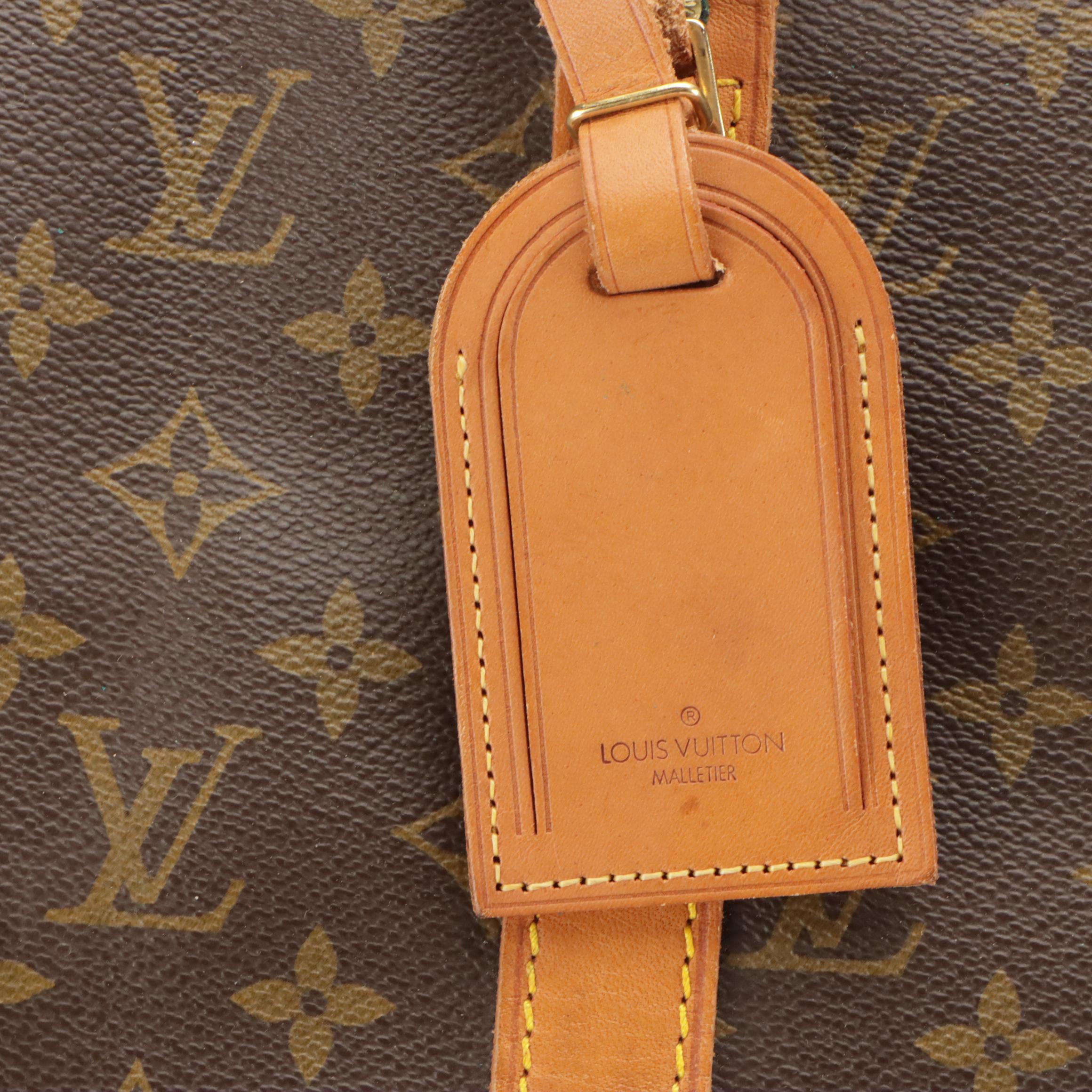Louis Vuitton Malletier Keepall 50 in Monogram Canvas and Vachetta Leather