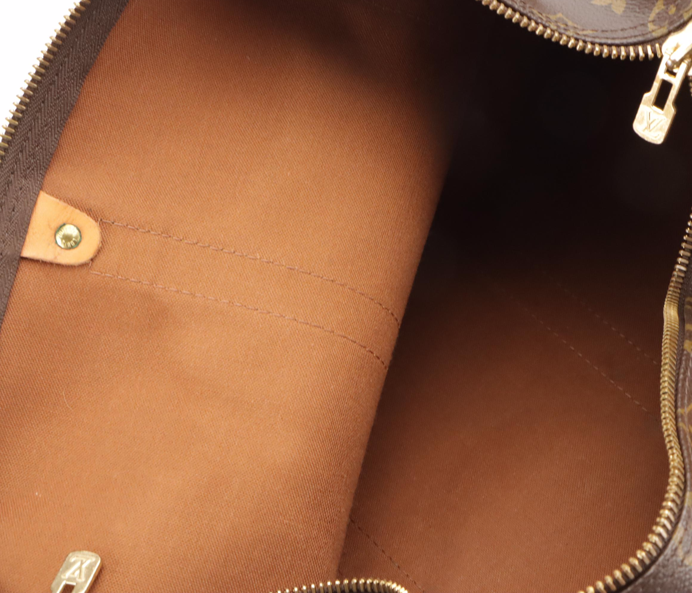 Louis Vuitton Malletier Keepall 50 in Monogram Canvas and Vachetta Leather