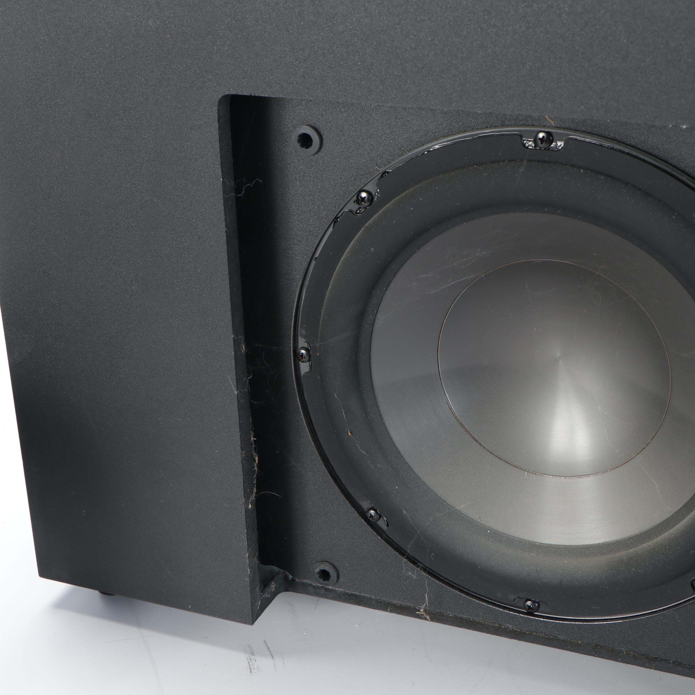 Onkyo TX-SR674 AV Receiver with Polk Audio RM6880 Powered Subwoofer