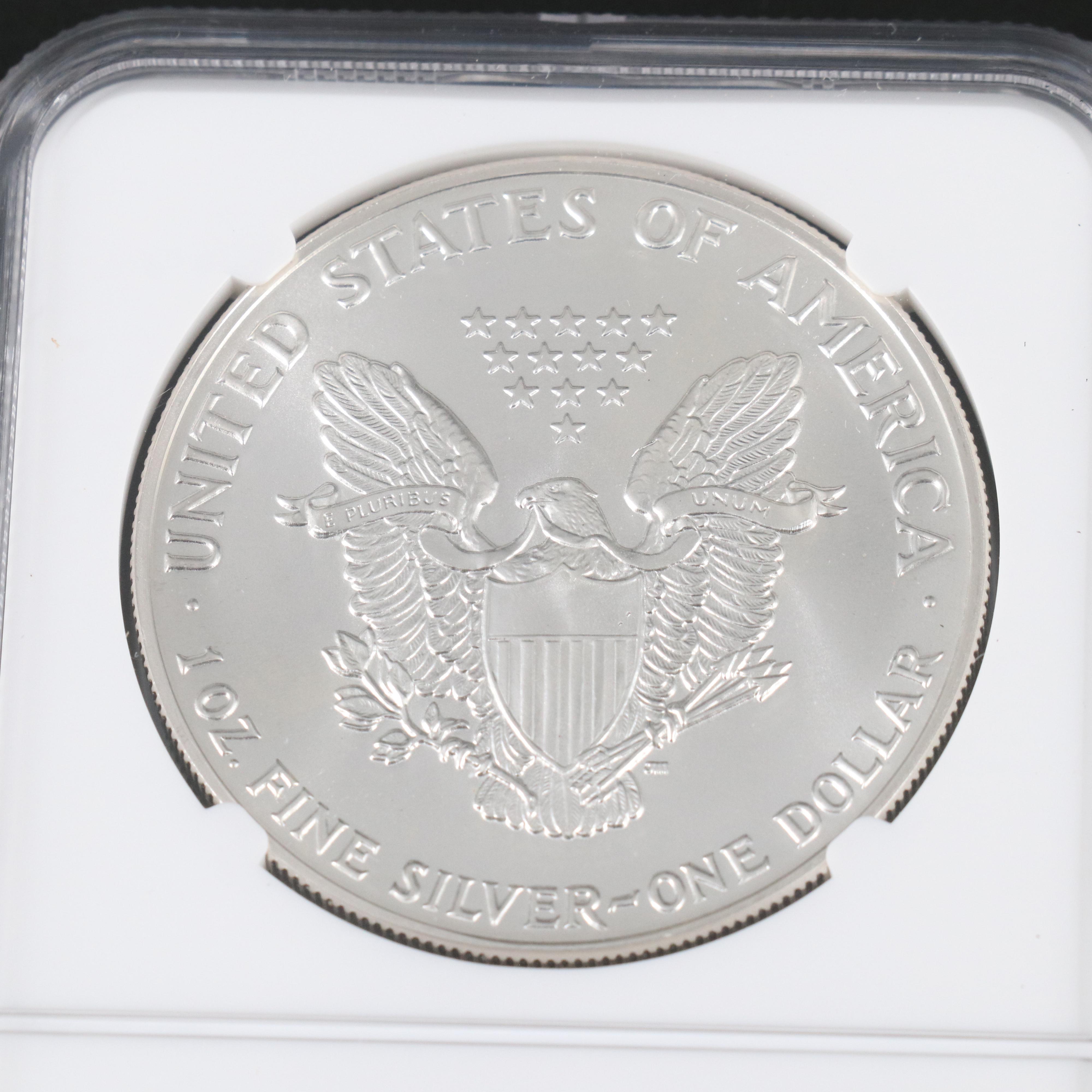 Complete Set of 36 NGC Graded MS69 $1 U.S. Silver Eagles (1986-2021)