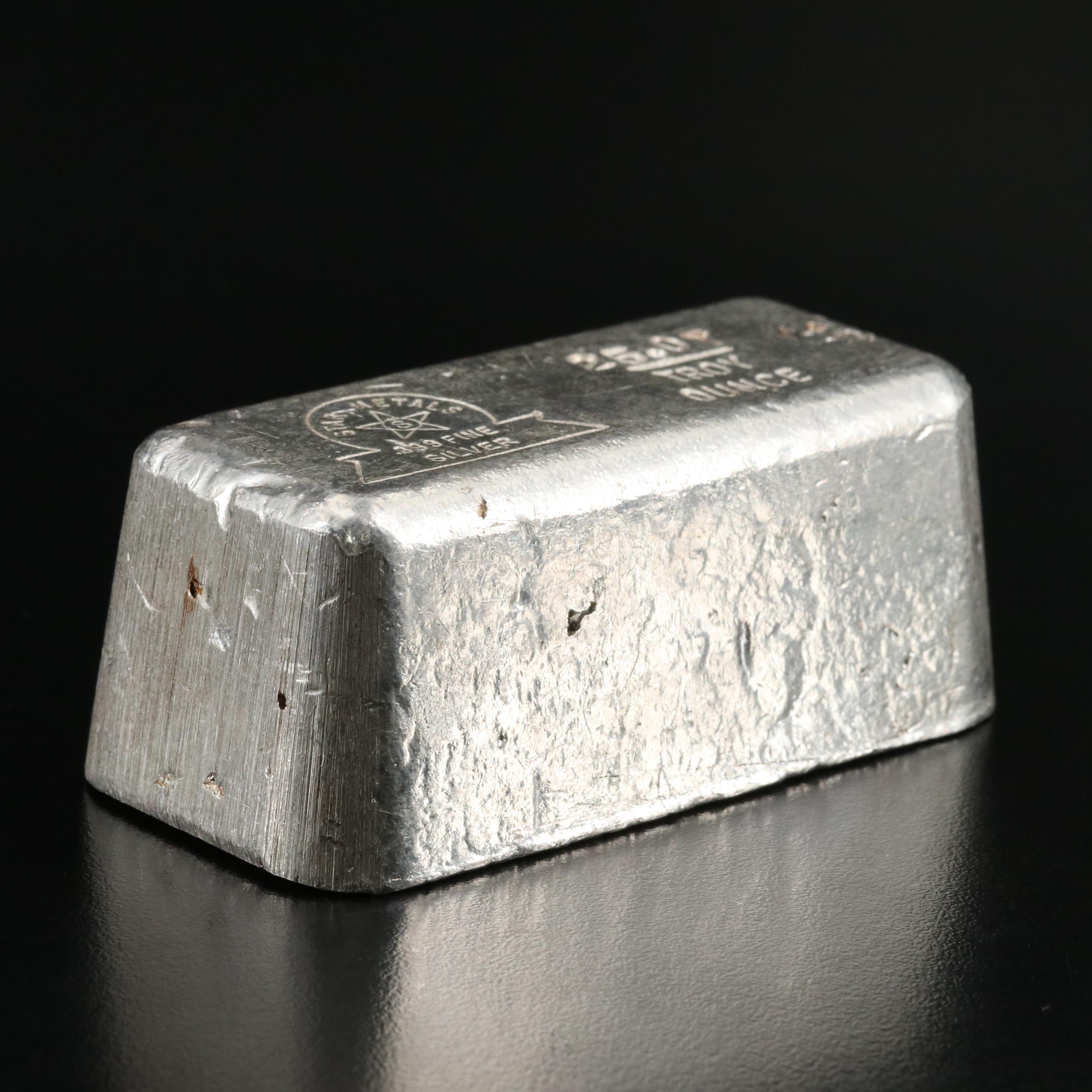 25 Troy Ounce Fine Silver Bar