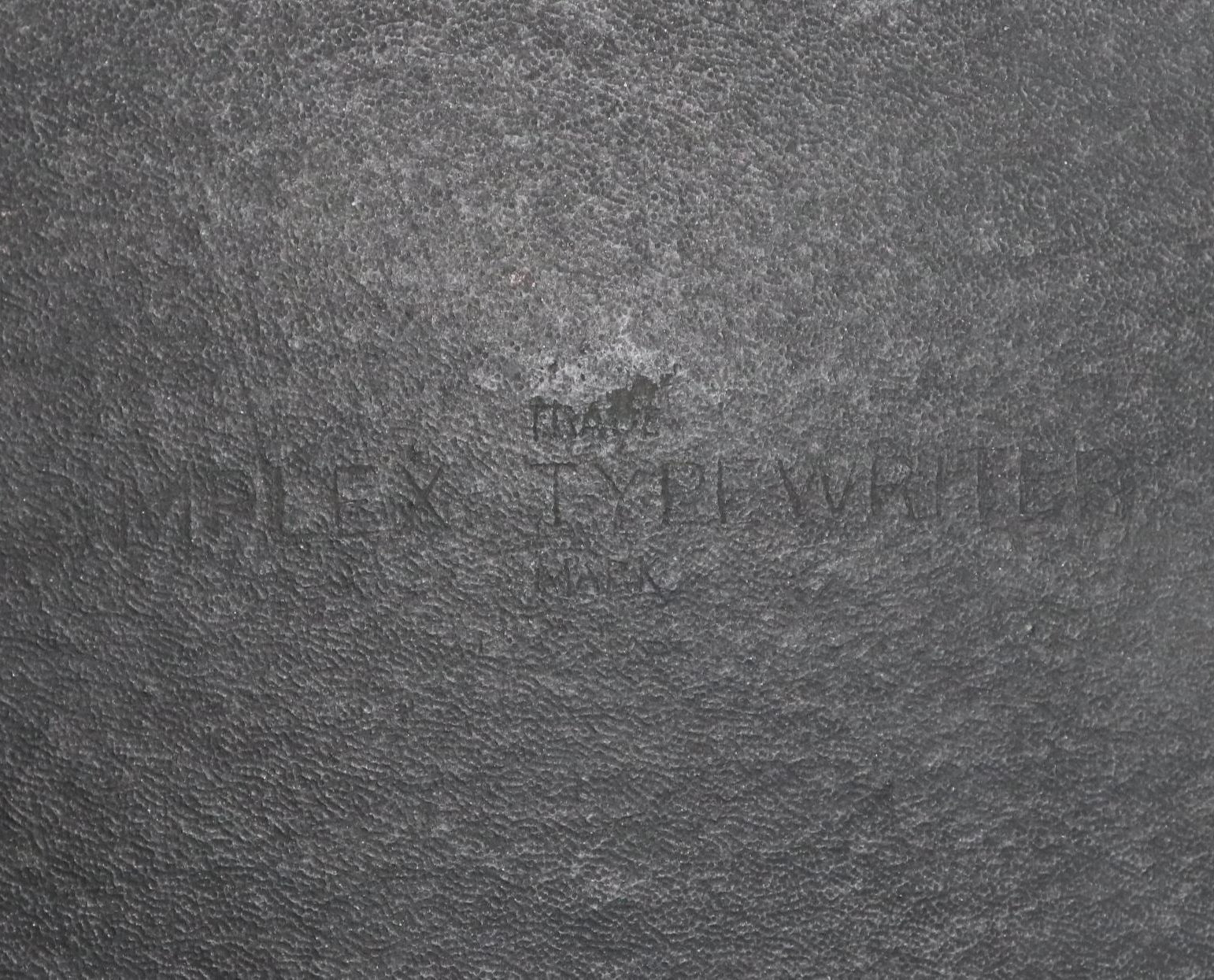 The Simplex Typewriter, Late 19th to Early 20th Century