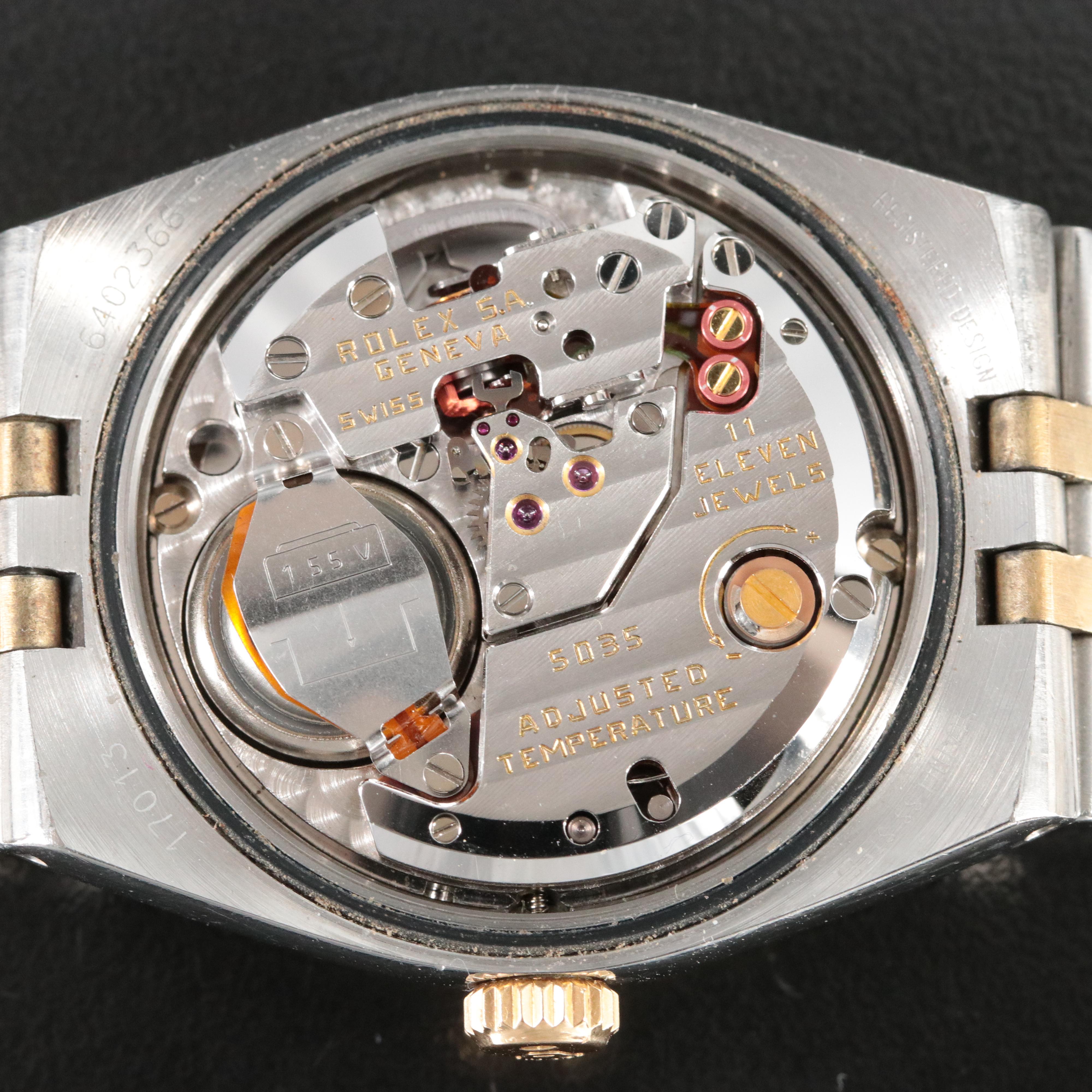 1979 Rolex Datejust Oyster Quartz Watch