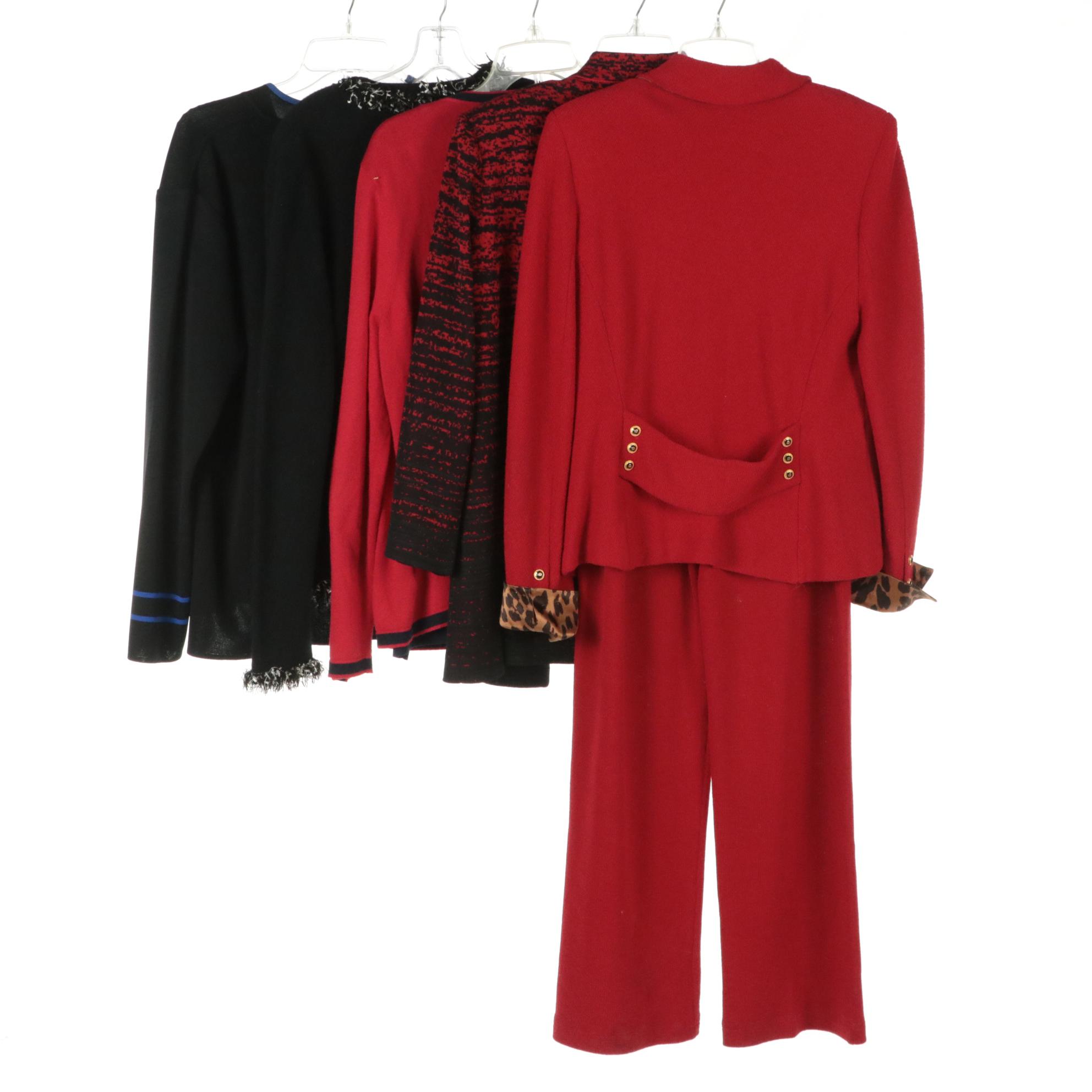 St. John Pants Set, Other Knit Tops & Handbags Featuring Misook, Liz Claiborne