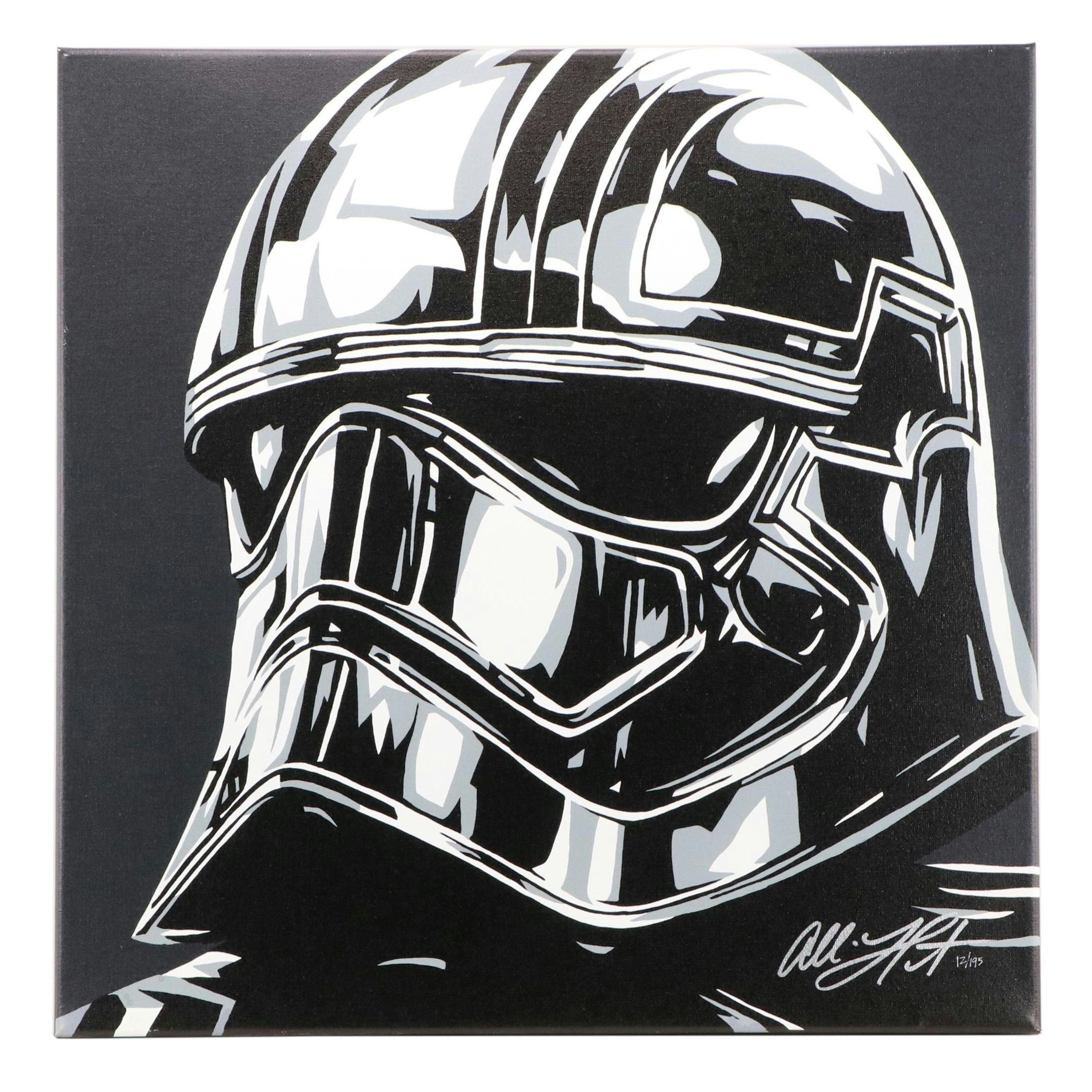 Allison Lefcort Star Wars Giclée "Captain Phasma," 21st Century