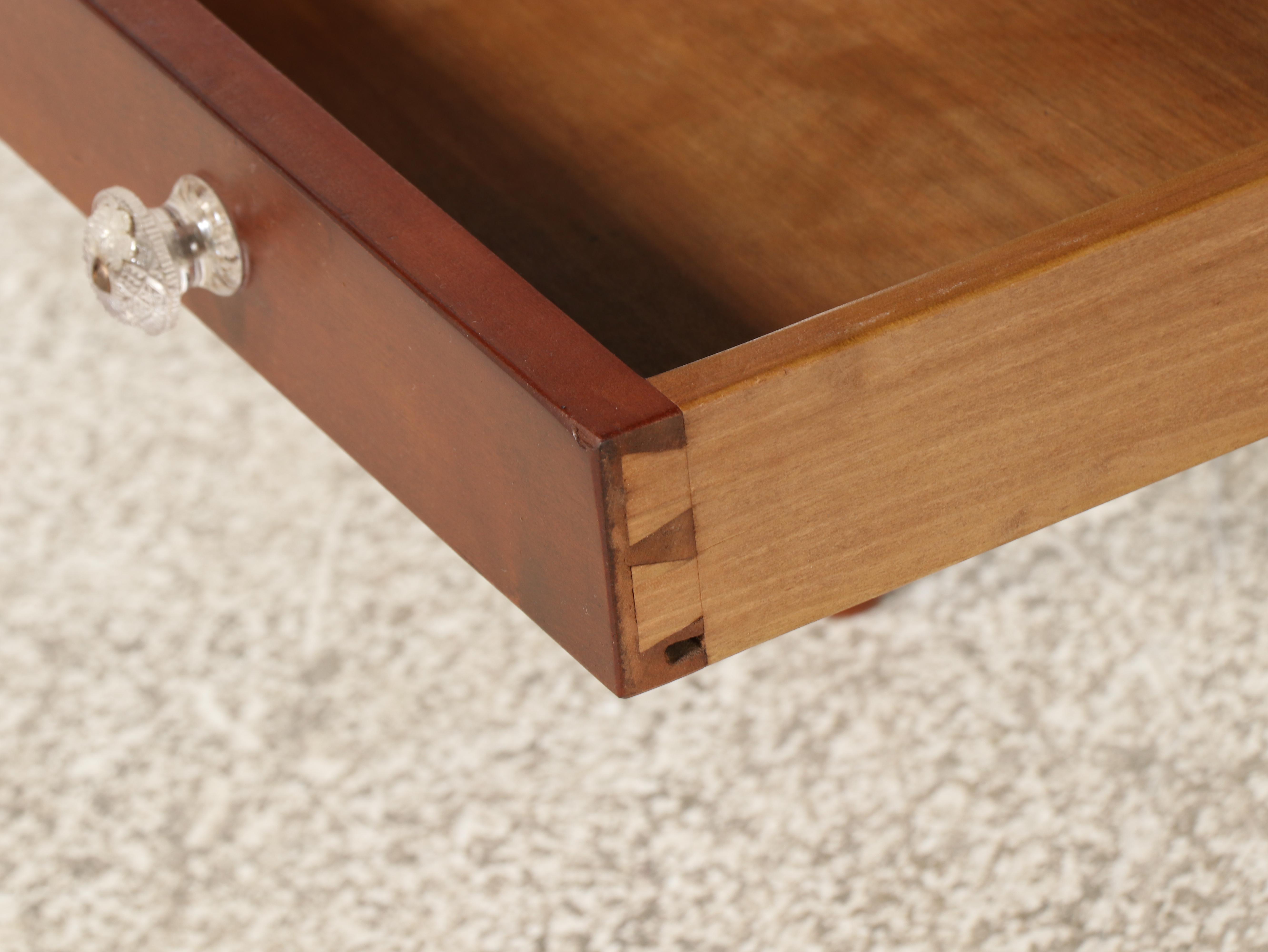 American Cherrywood and Poplar Two-Tier Washstand, 19th Century