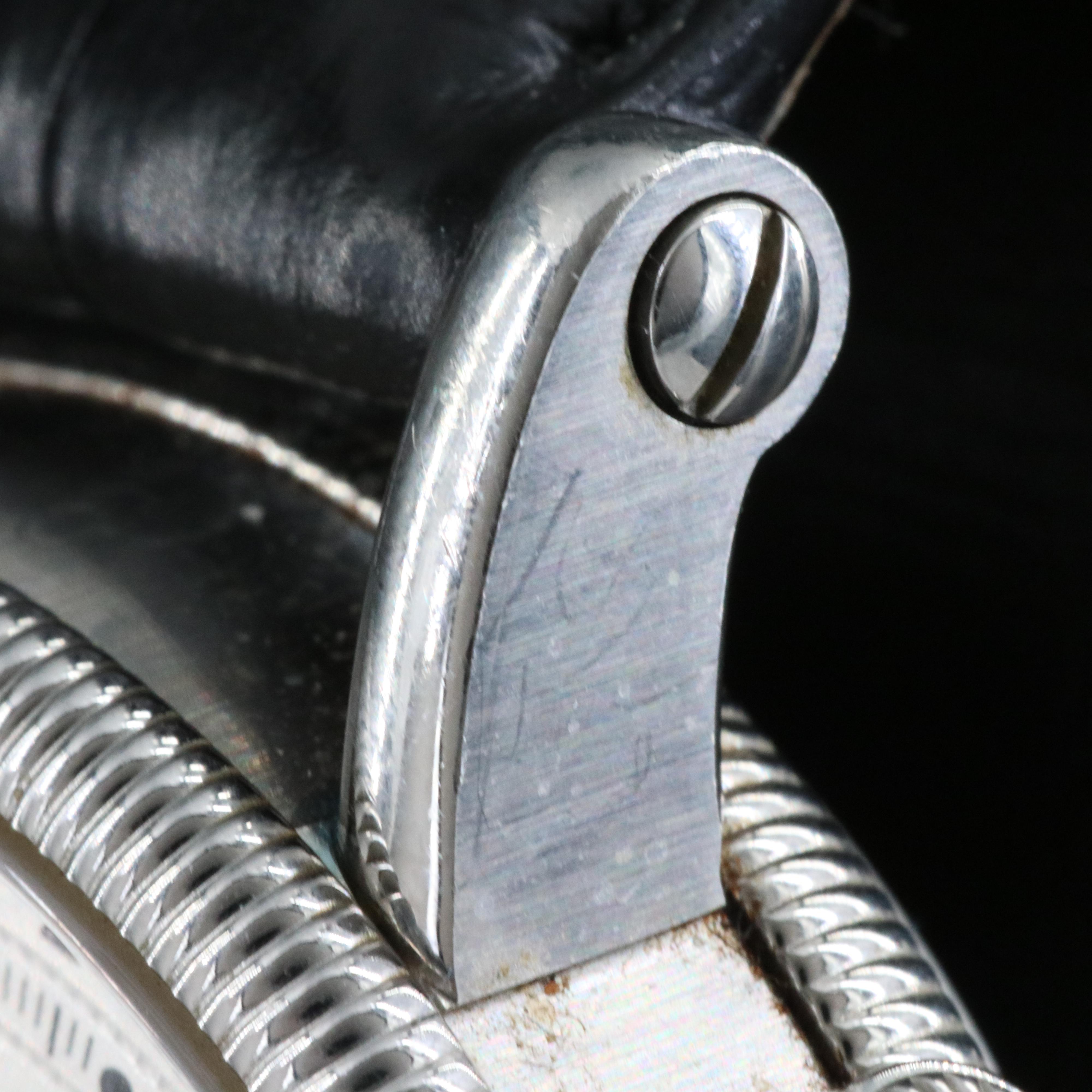 Chronoswiss Lunar Chronograph CH75231 Guilloché Dial 38mm Steel Automatic Watch