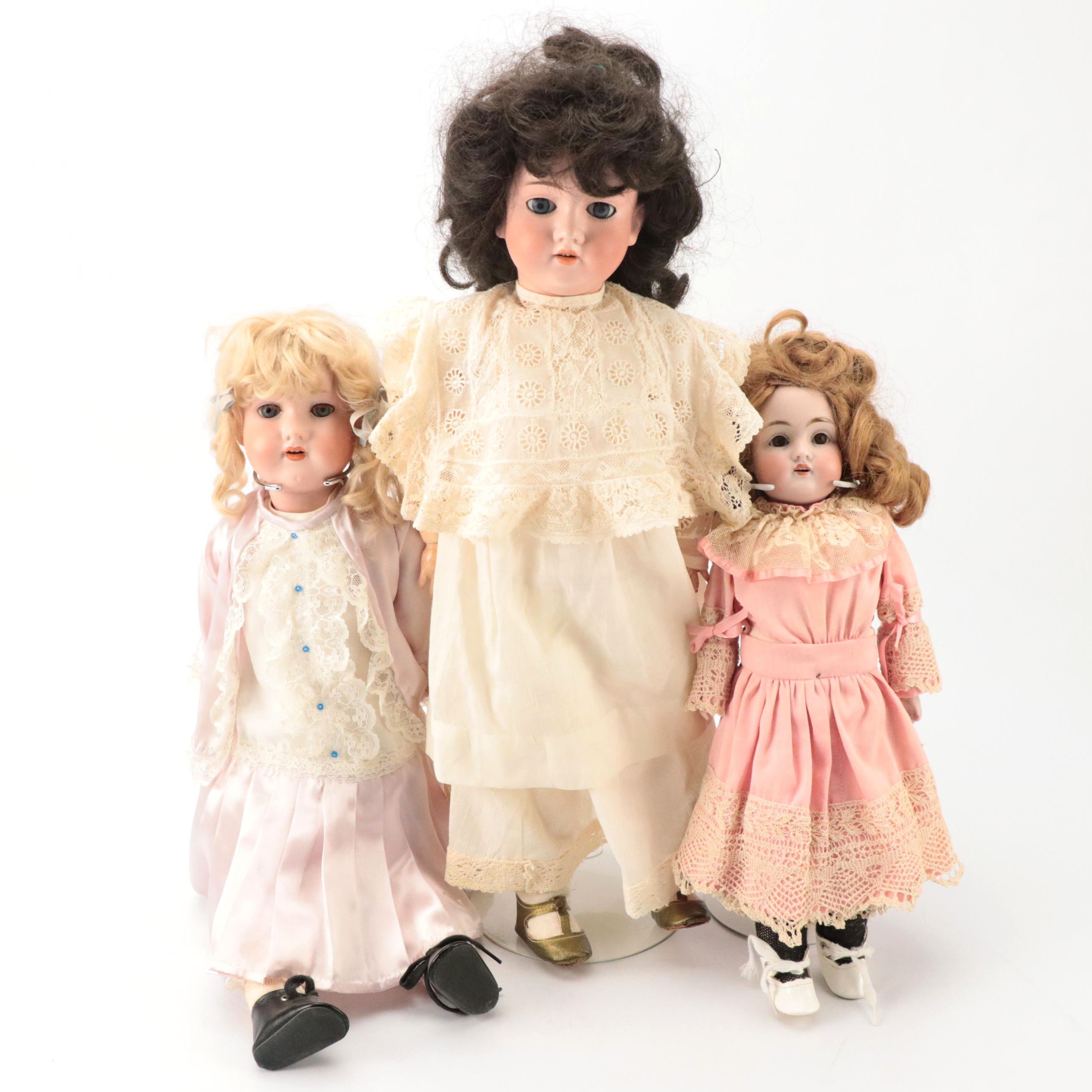 Kley & Hahn 250 "Walküre" with Armand Marseille 390 and Other Bisque Doll