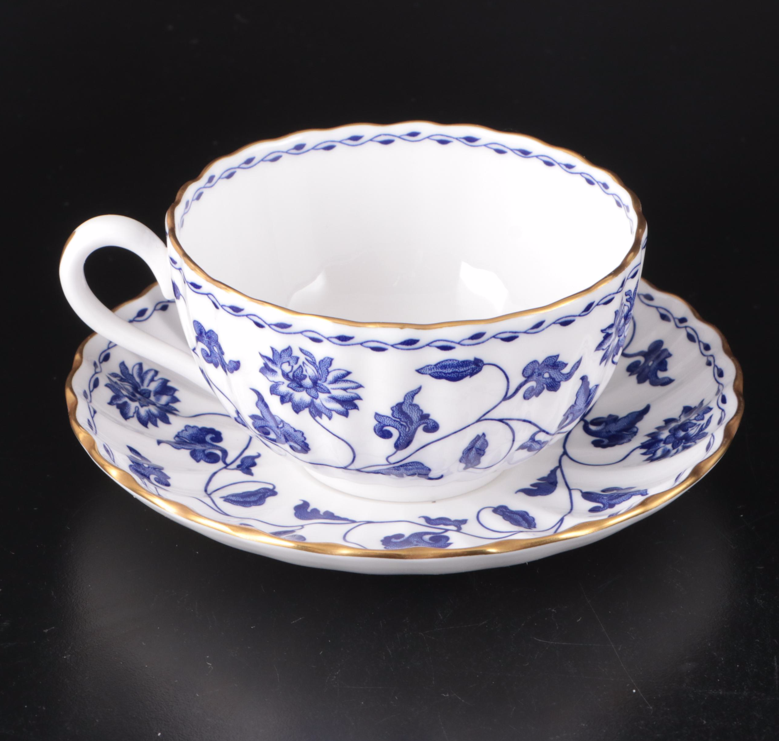 Spode "Colonel Blue" Bone China Dinnerware, 1969–2009
