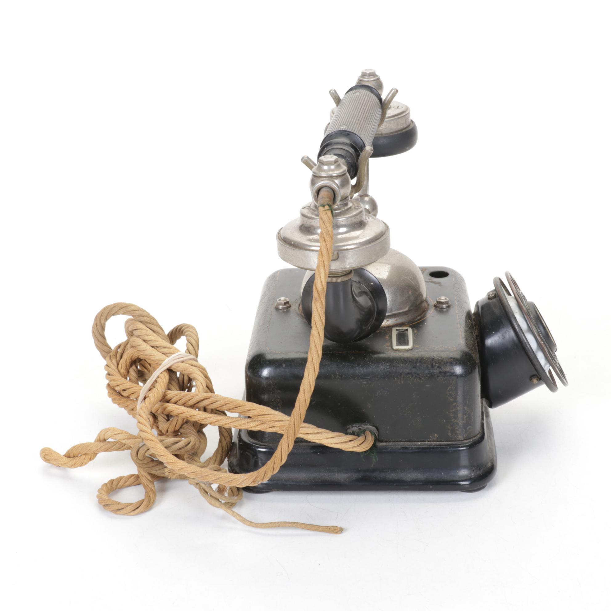 Danish Københavns Rotary Telephone, 1930s