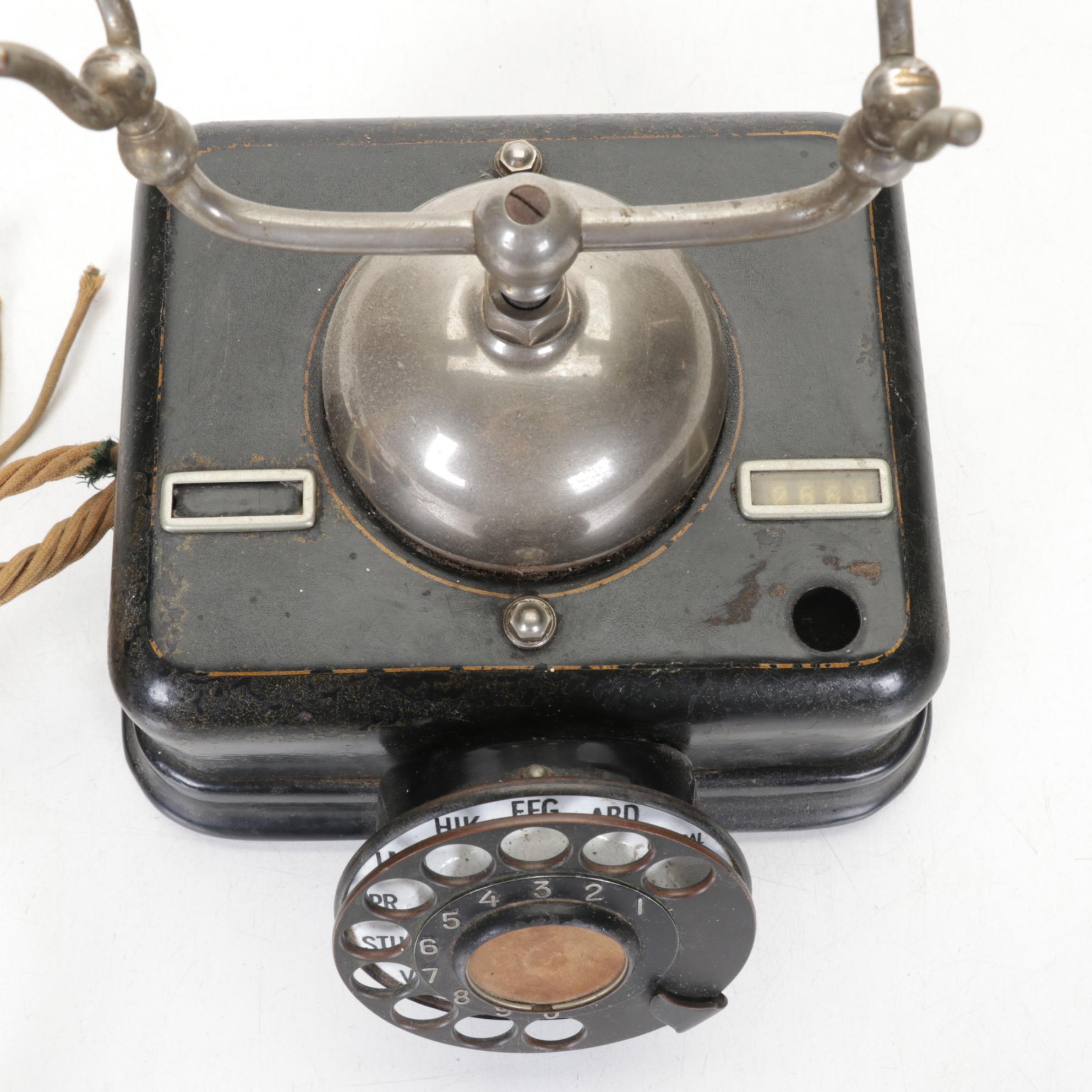 Danish Københavns Rotary Telephone, 1930s