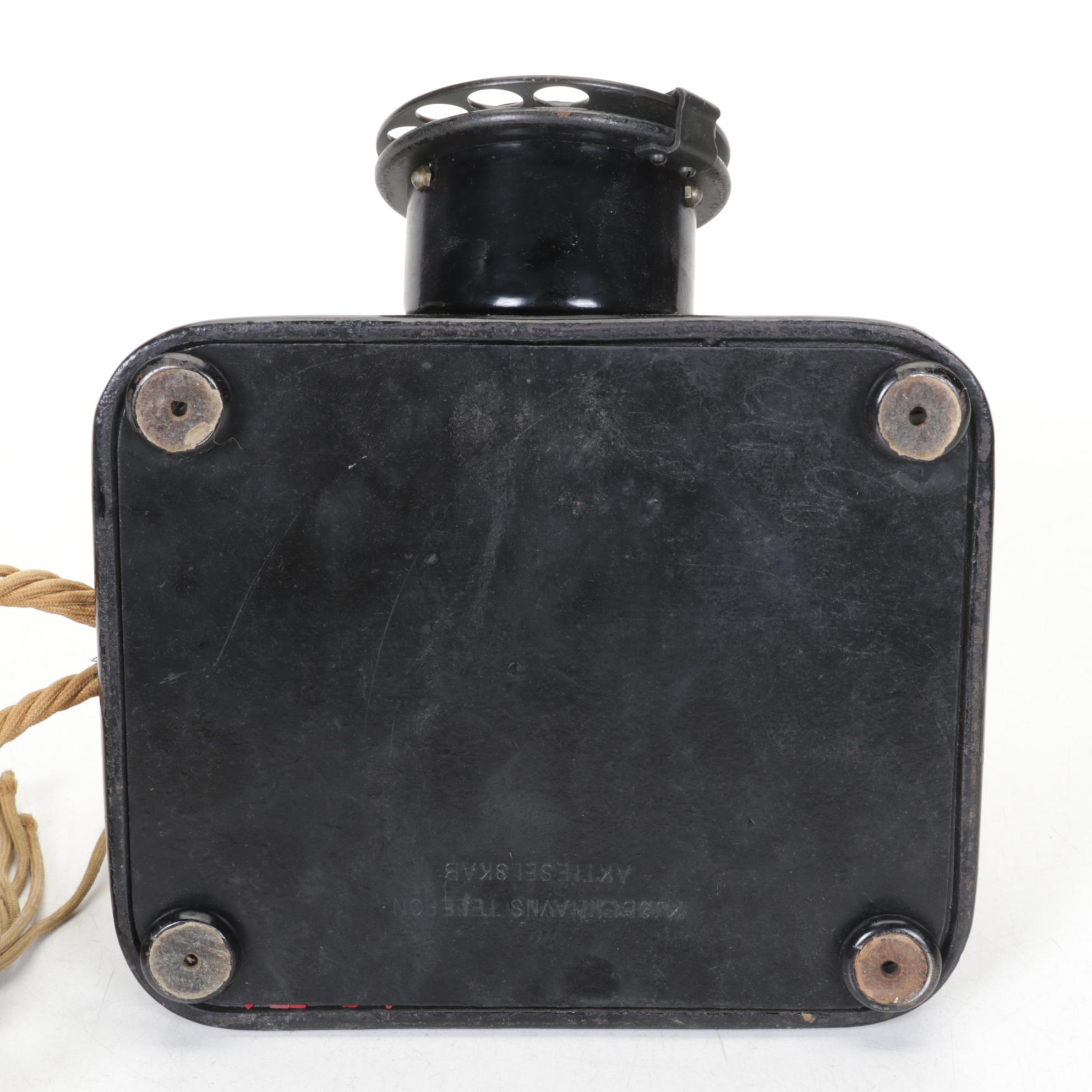 Danish Københavns Rotary Telephone, 1930s