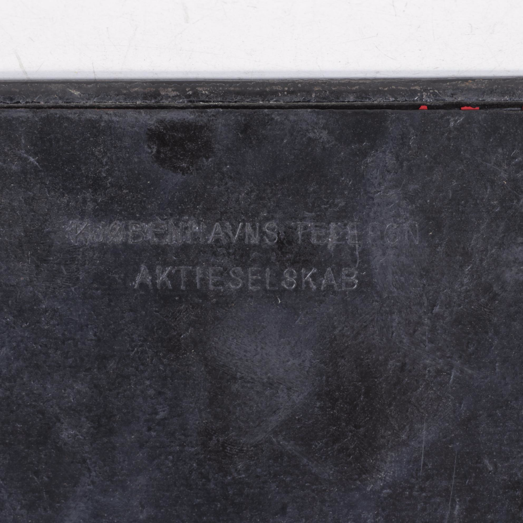 Danish Københavns Rotary Telephone, 1930s