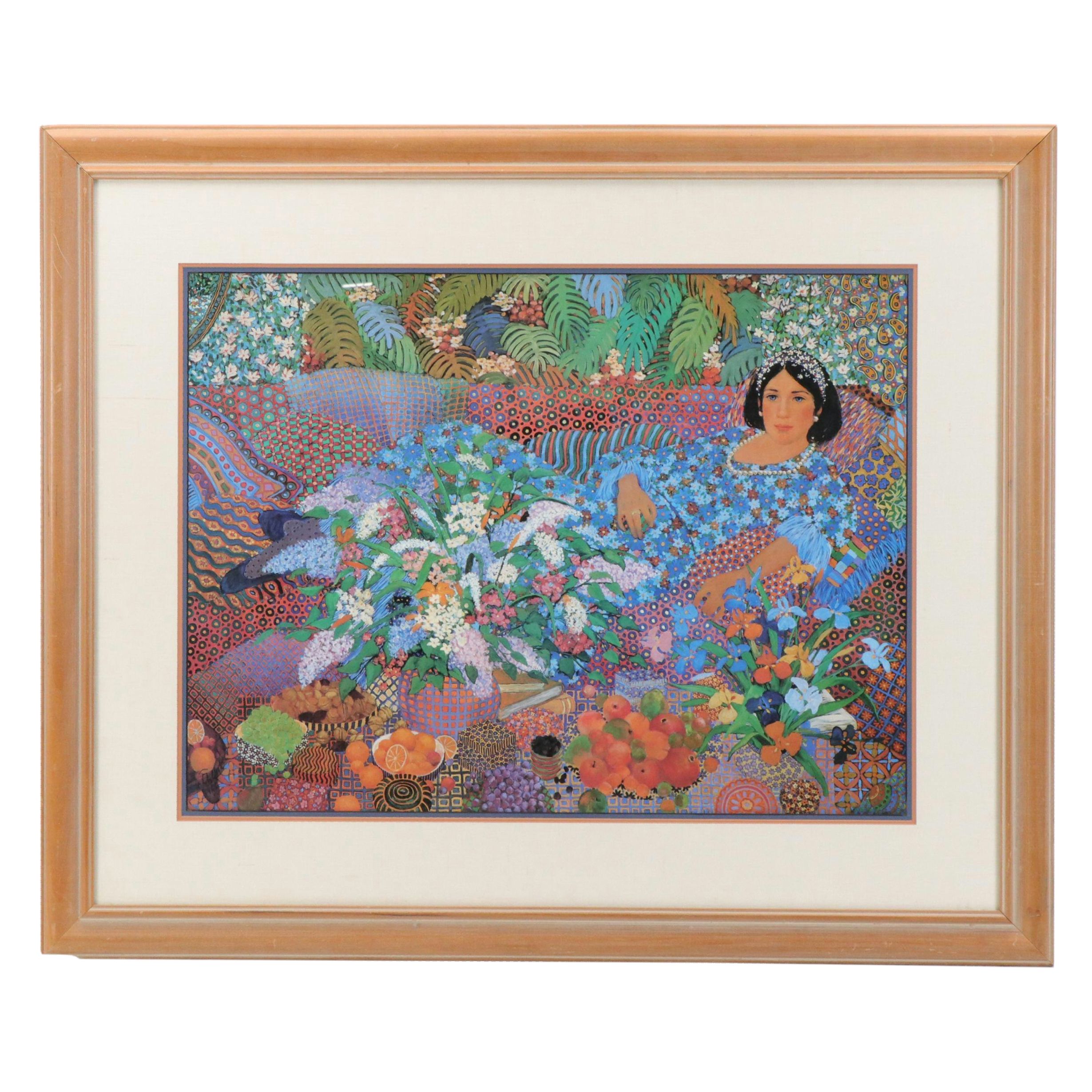 Offset Lithograph After Jeanne Leighton Lundberg Clarke