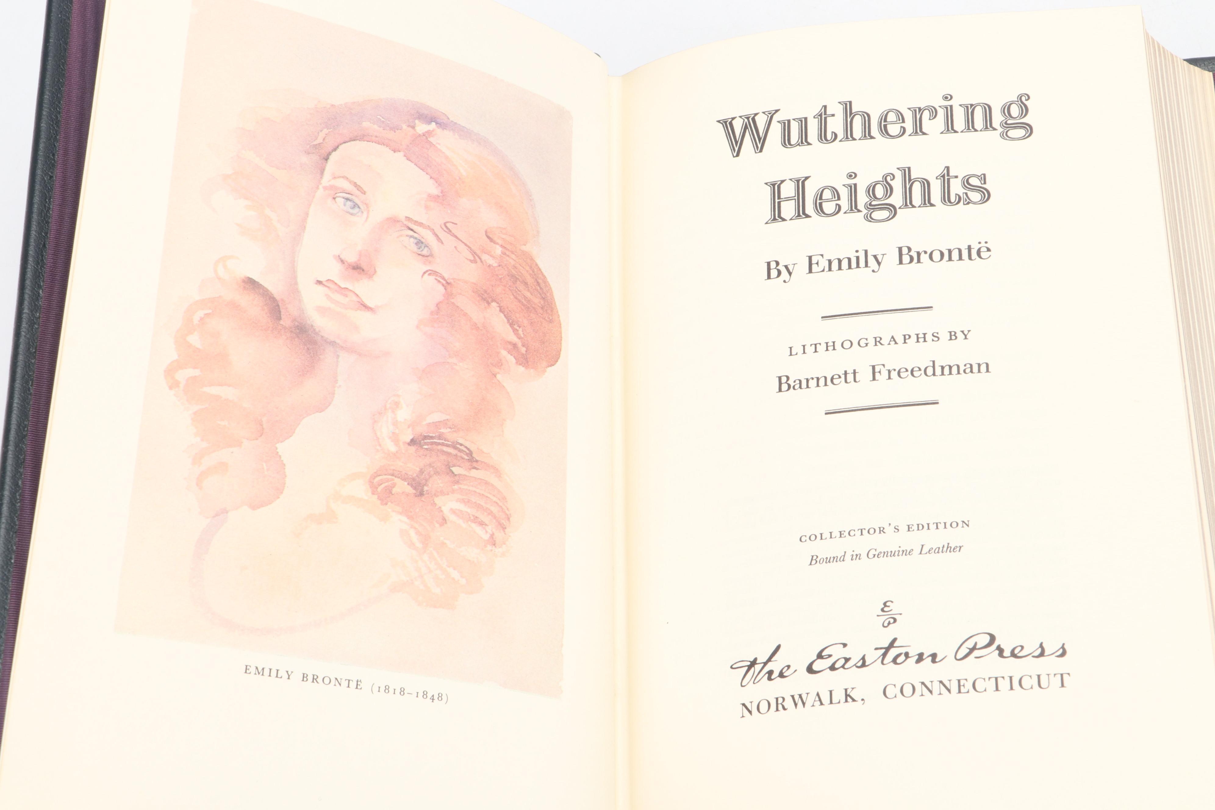 Easton Press "Jane Eyre," "Brave New World," and More Literary Classics