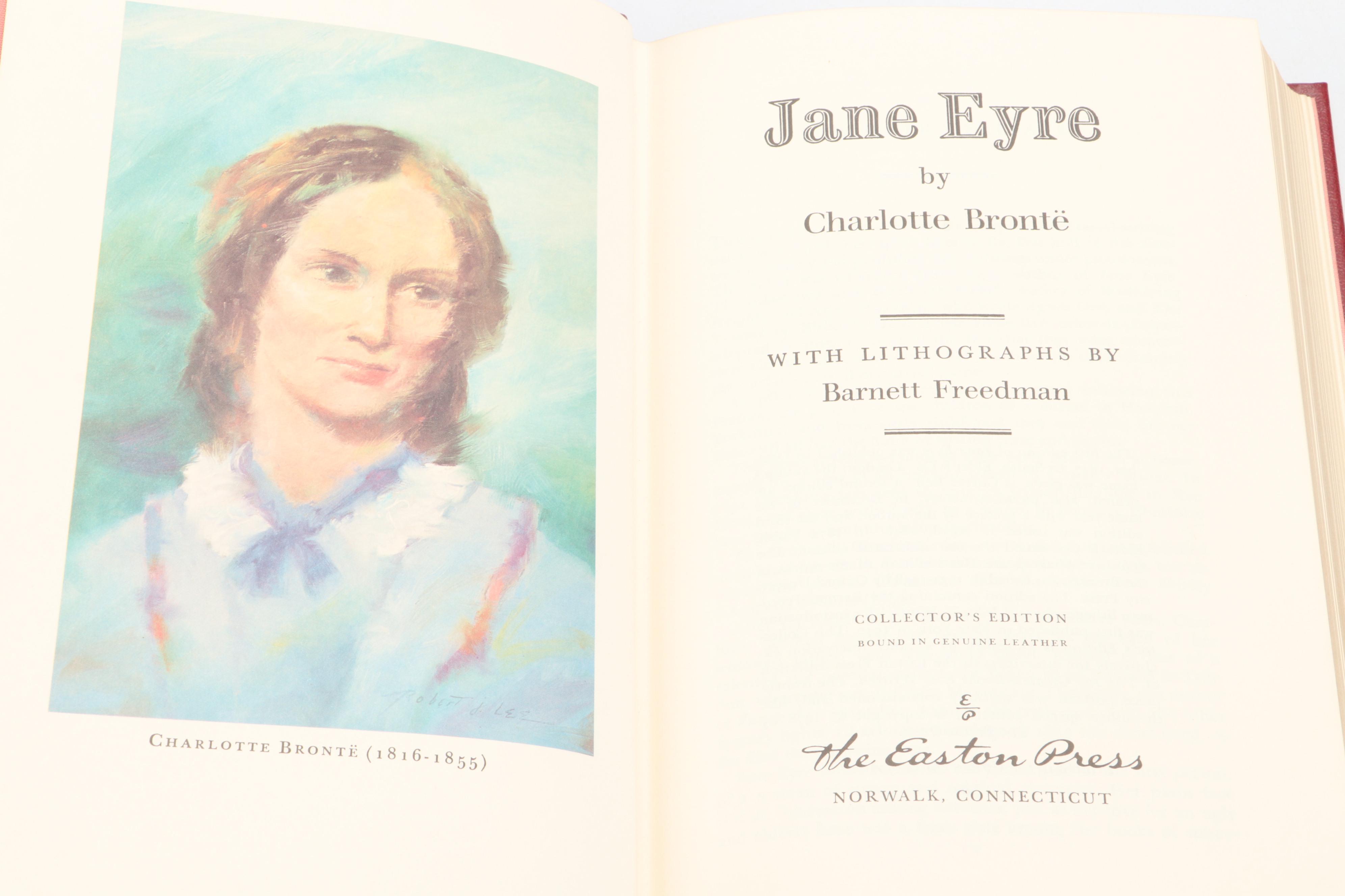 Easton Press "Jane Eyre," "Brave New World," and More Literary Classics