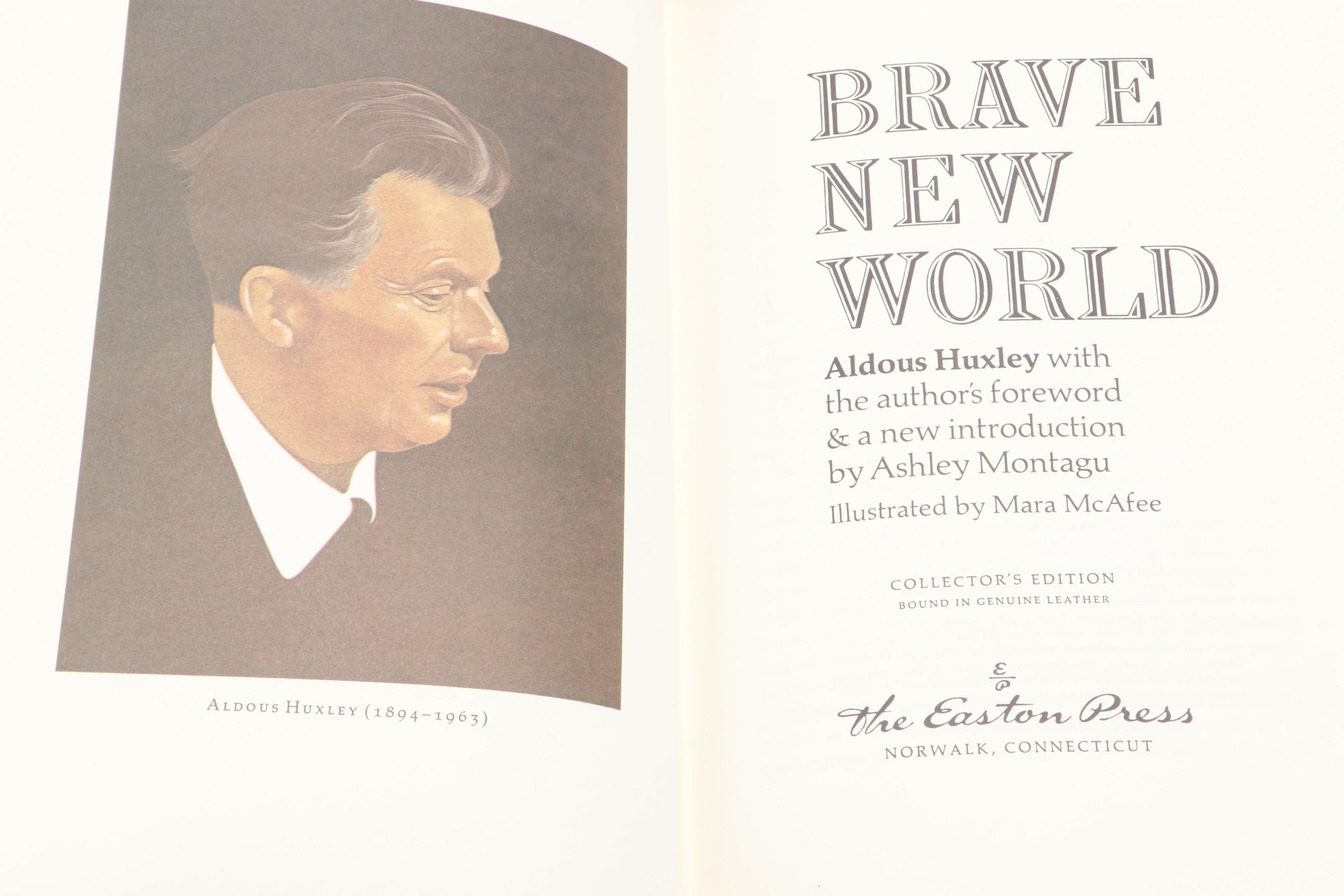 Easton Press "Jane Eyre," "Brave New World," and More Literary Classics