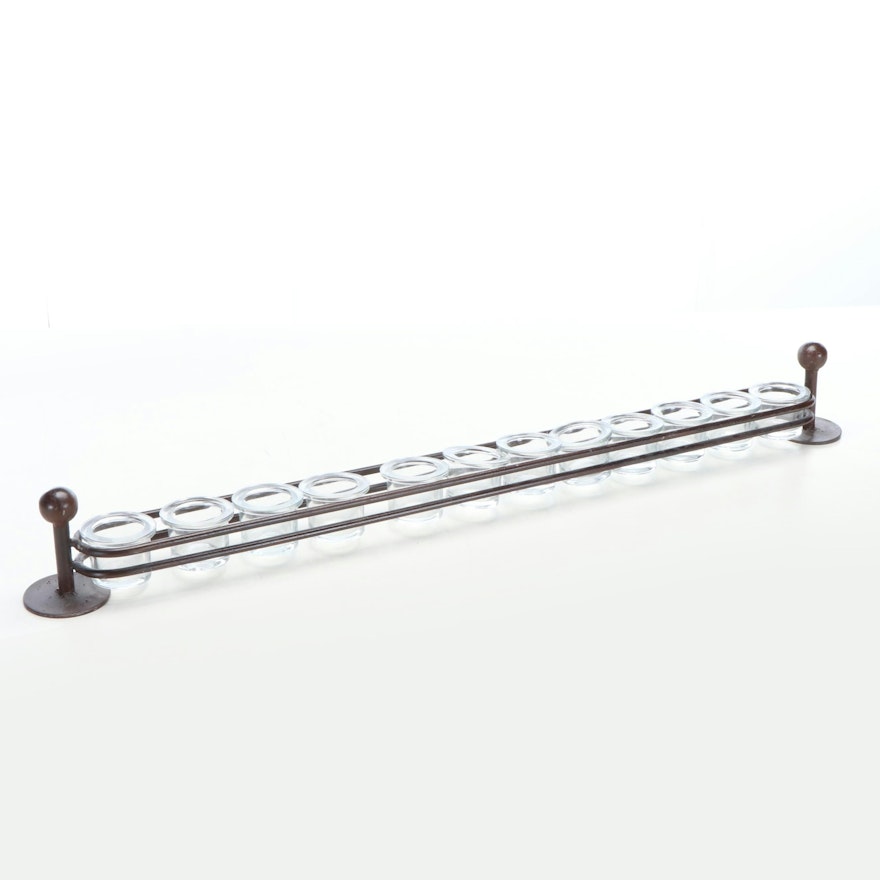Cast Iron Tea Light Candle Holder Rack | EBTH