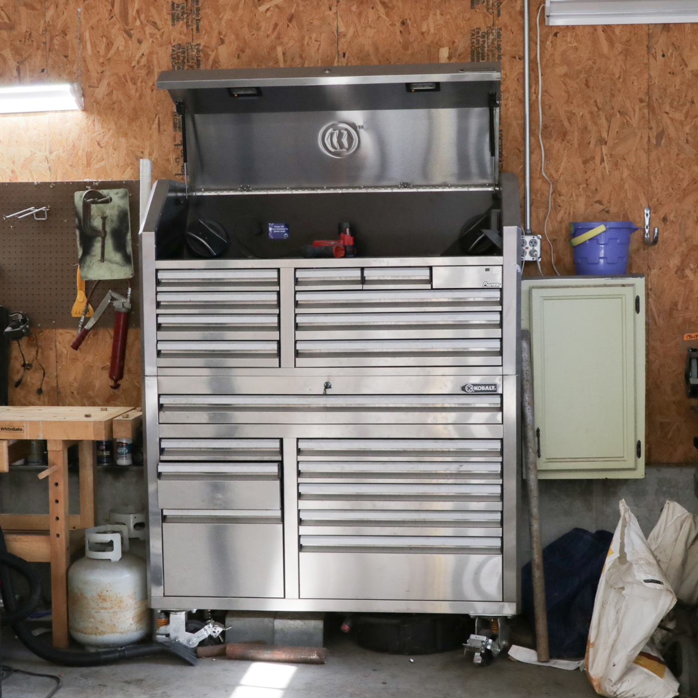 Kobalt Tool Chest with Pioneer Sound System