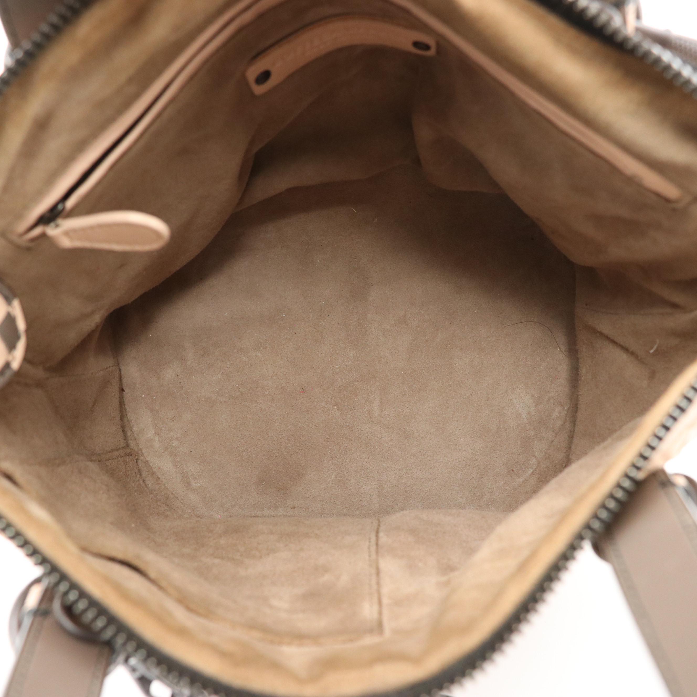 Bottega Veneta Abstract Tambura Two-Way Bag in Multicolor Intrecciato Leather