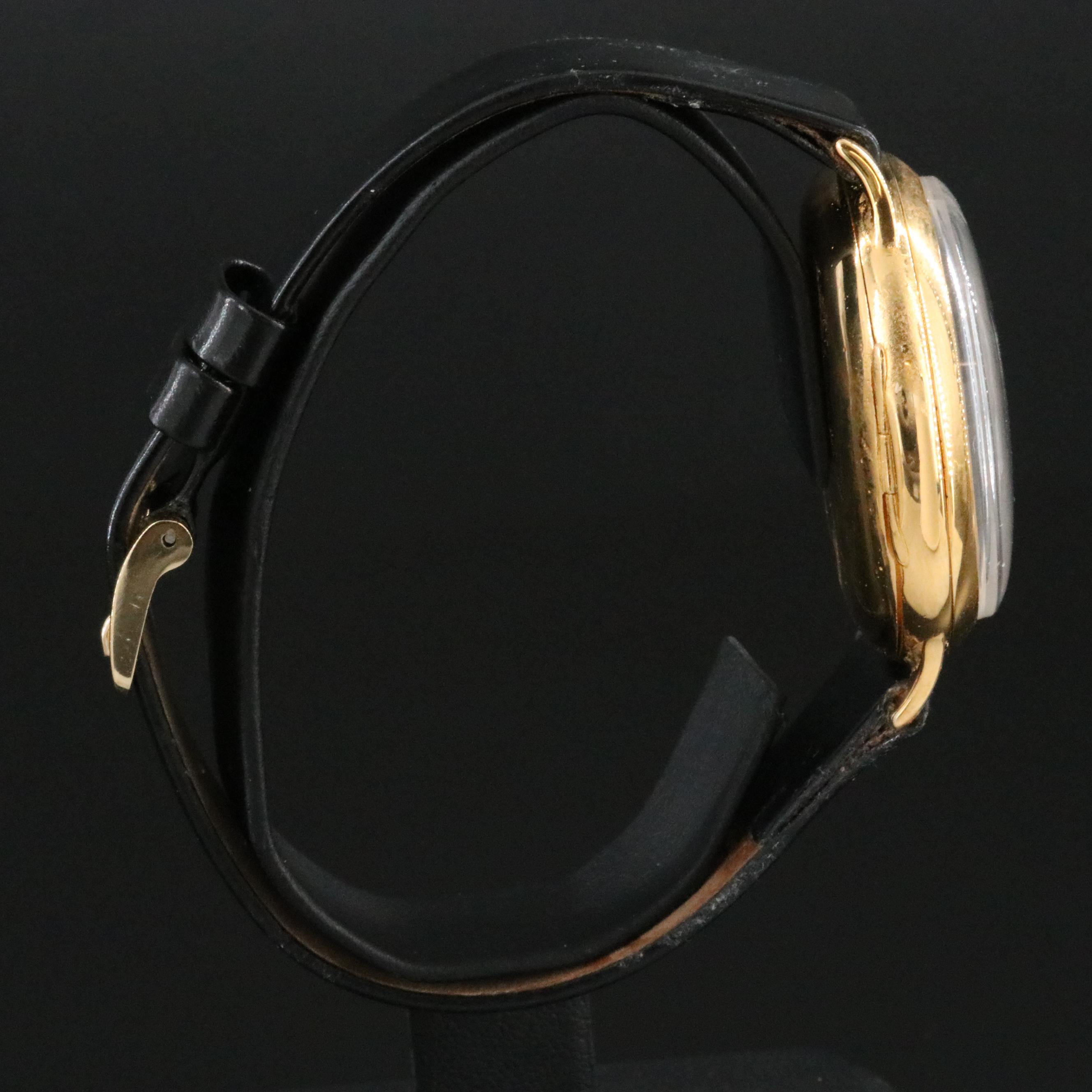 Vintage TH Picard Fils Chronograph 39mm Gold-Plated Manual-Wind Watch