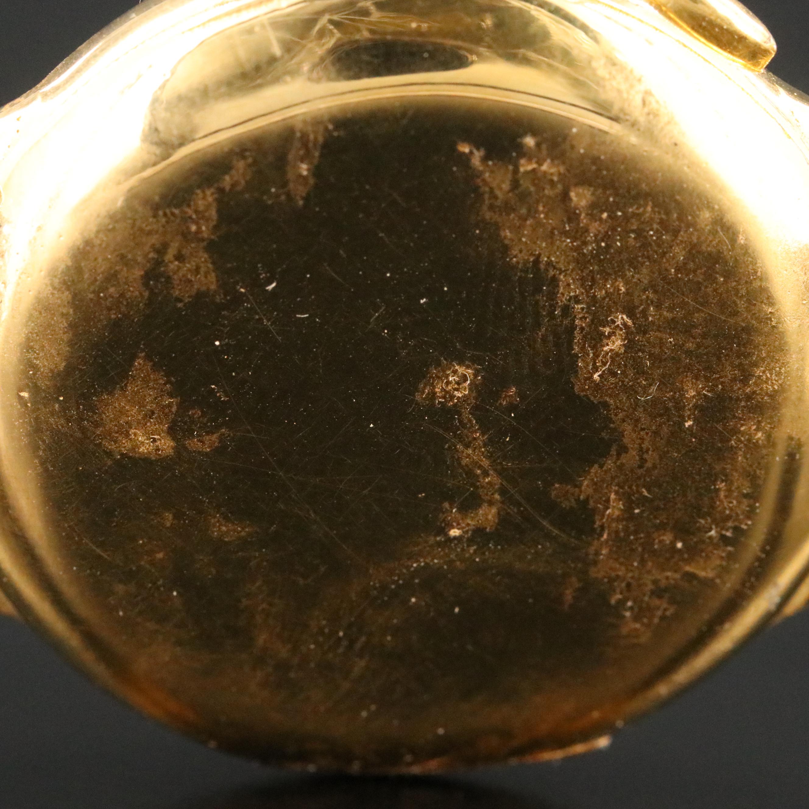 Vintage TH Picard Fils Chronograph 39mm Gold-Plated Manual-Wind Watch