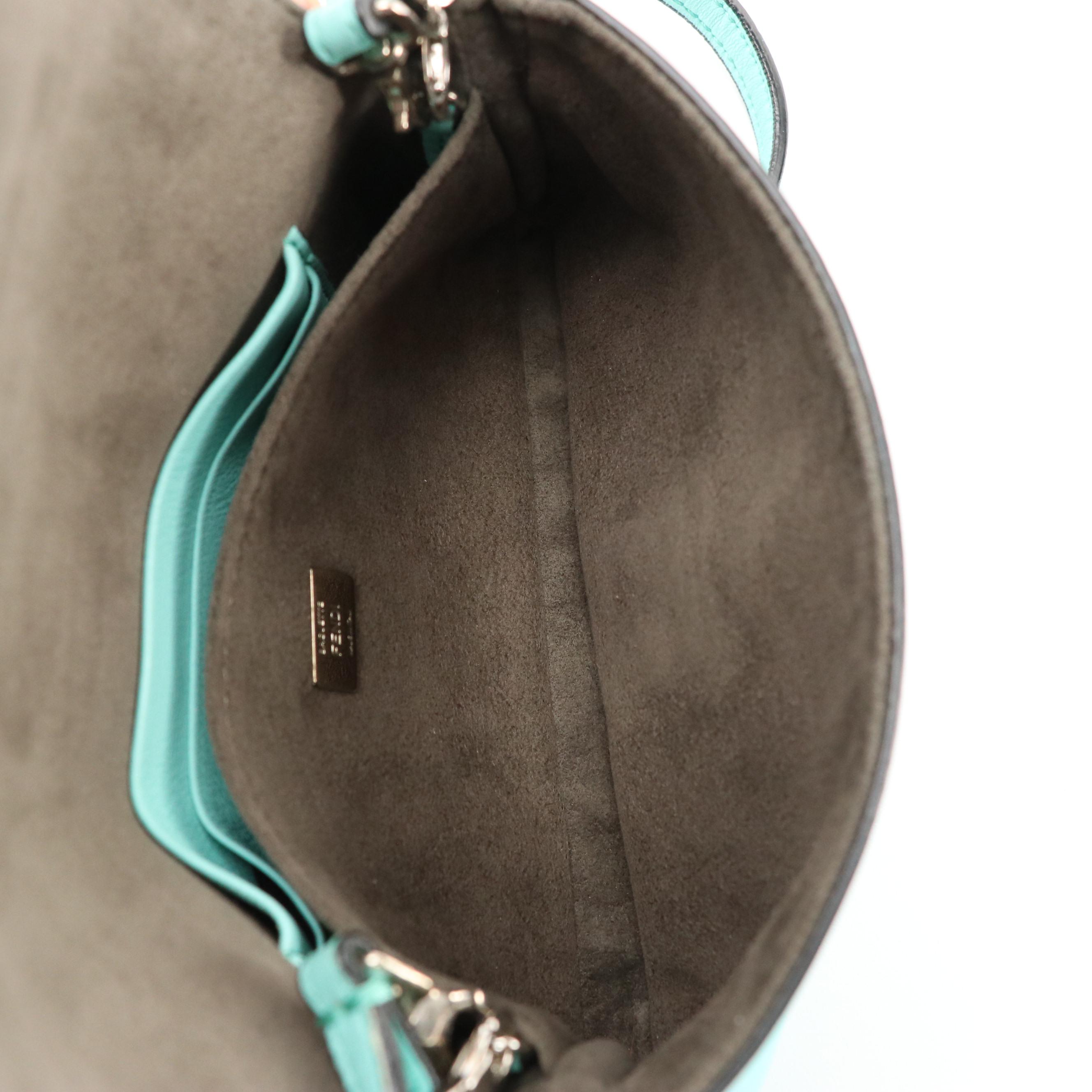 Fendi Mini Monster Baguette Bag 8M0354 in Leather