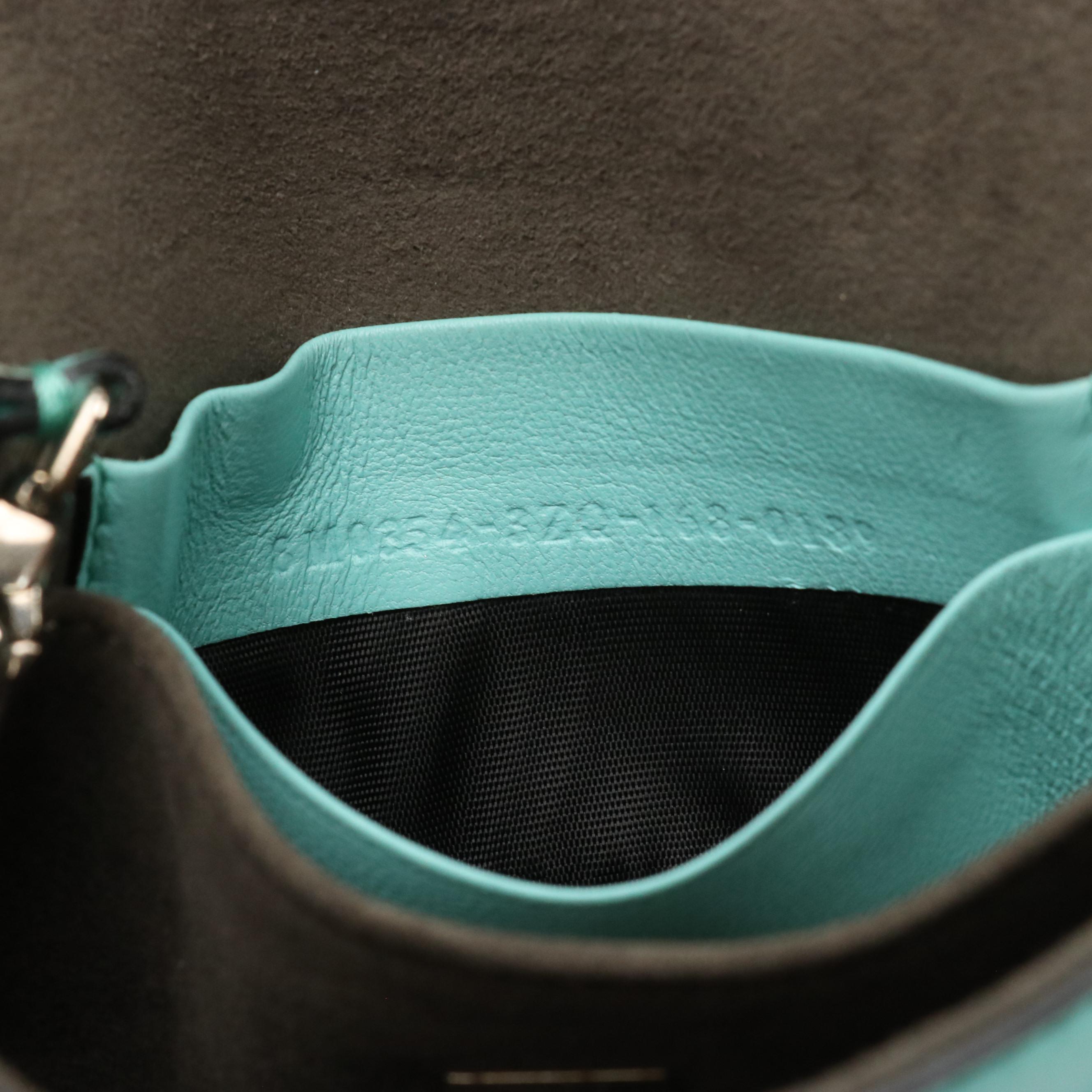 Fendi Mini Monster Baguette Bag 8M0354 in Leather