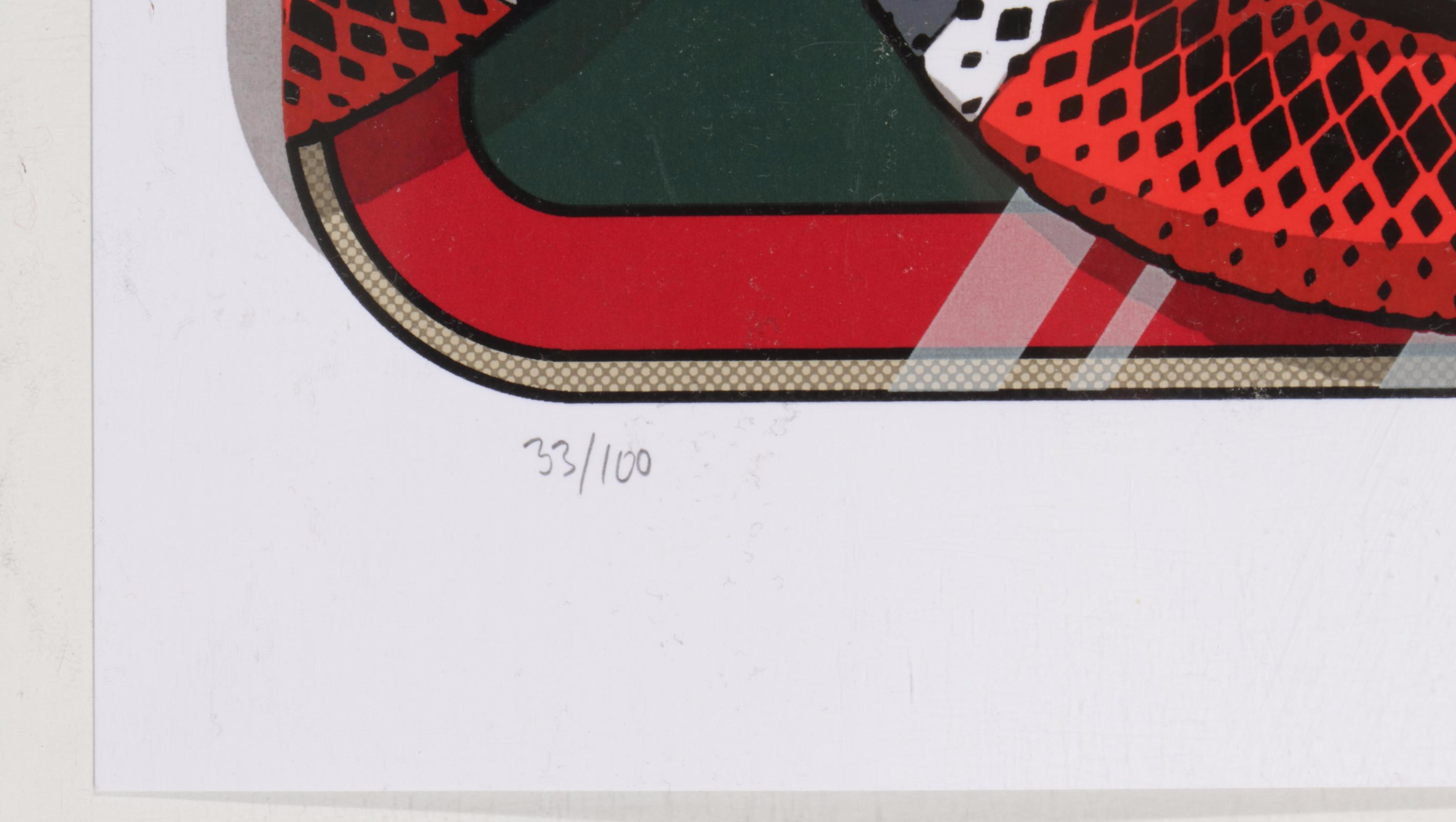 DENIAL x 1xRUN Screenprint "Luxury Credit Card: Gucci," 2024