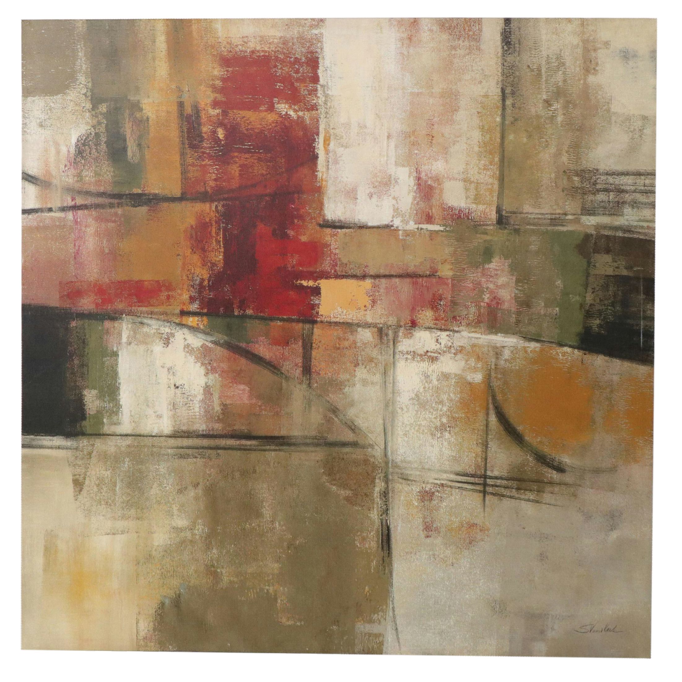 Abstract Giclée After Silvia Vassileva "Trajectory"