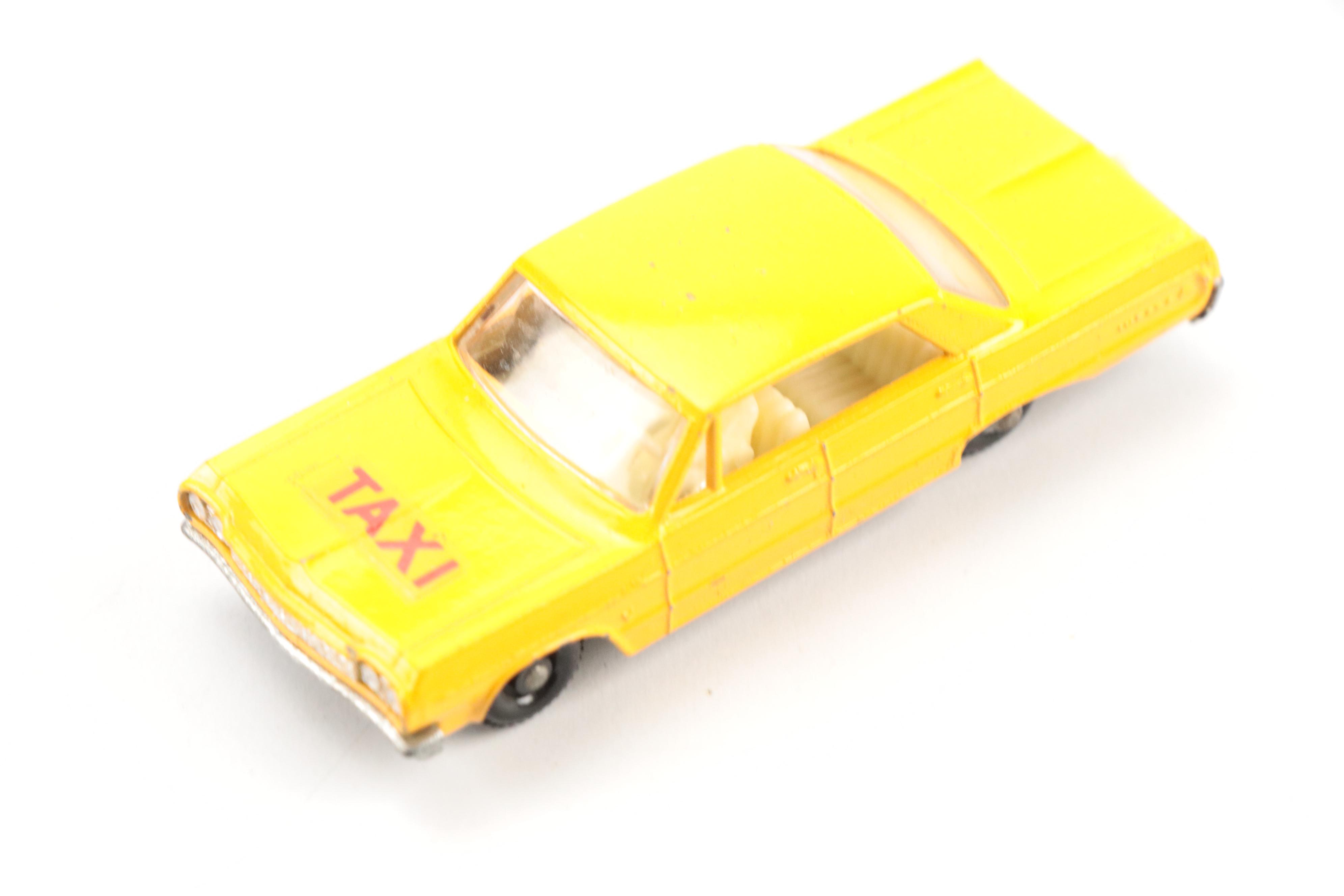 Lesney Matchbox Toy Cars and Carrying Case, Mid to Late 20th Century