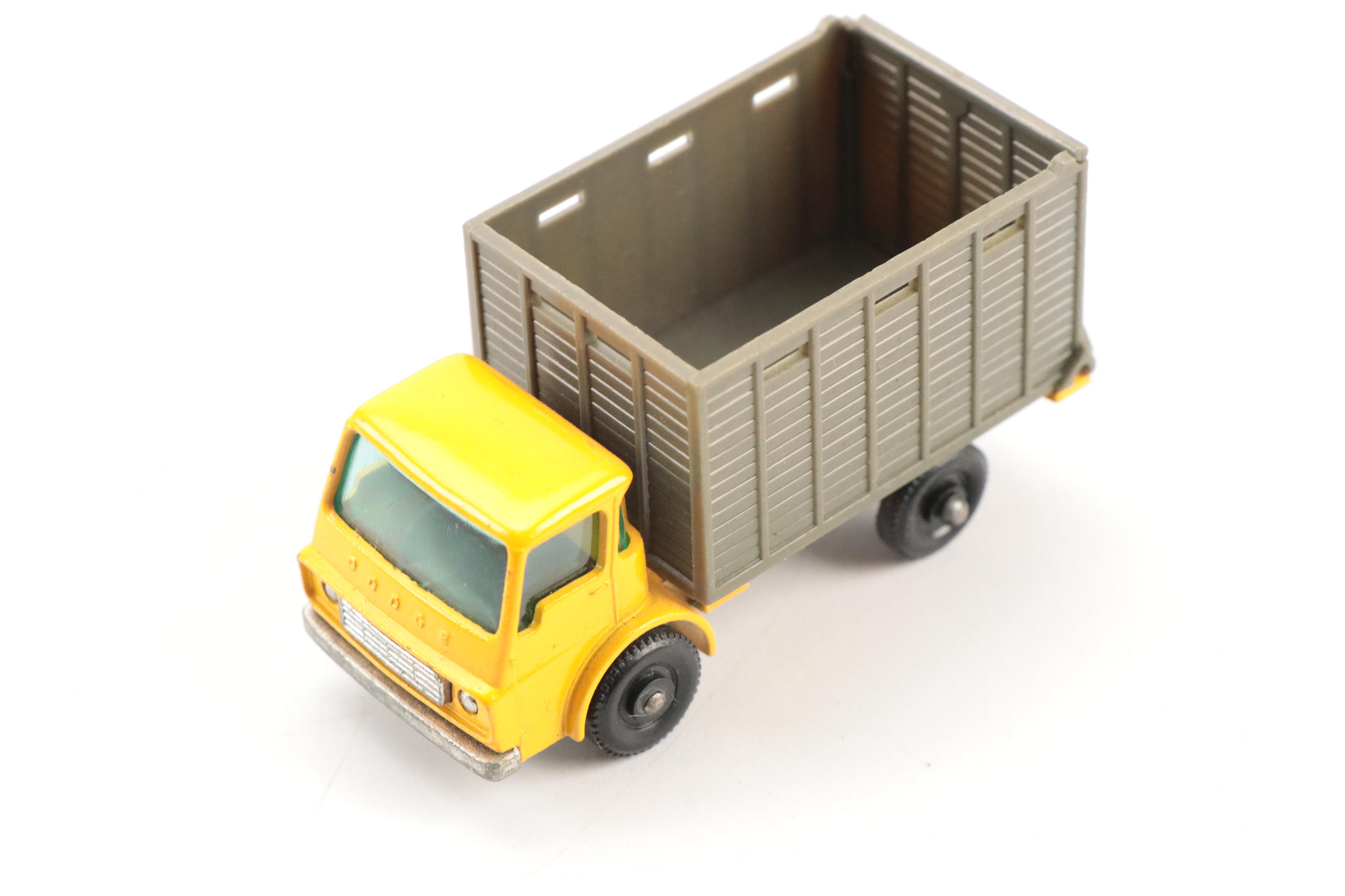 Lesney Matchbox Toy Cars and Carrying Case, Mid to Late 20th Century