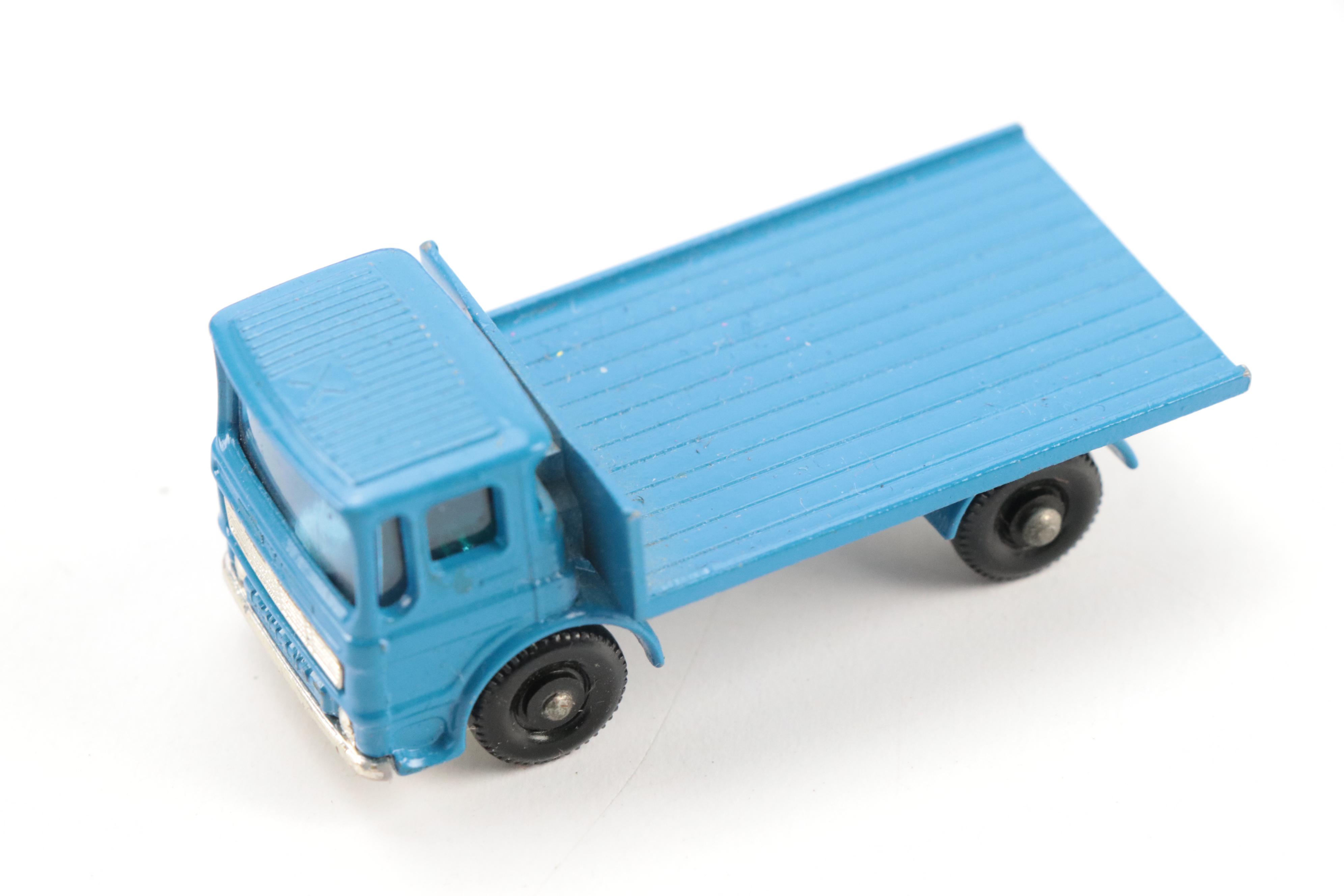 Lesney Matchbox Toy Cars and Carrying Case, Mid to Late 20th Century