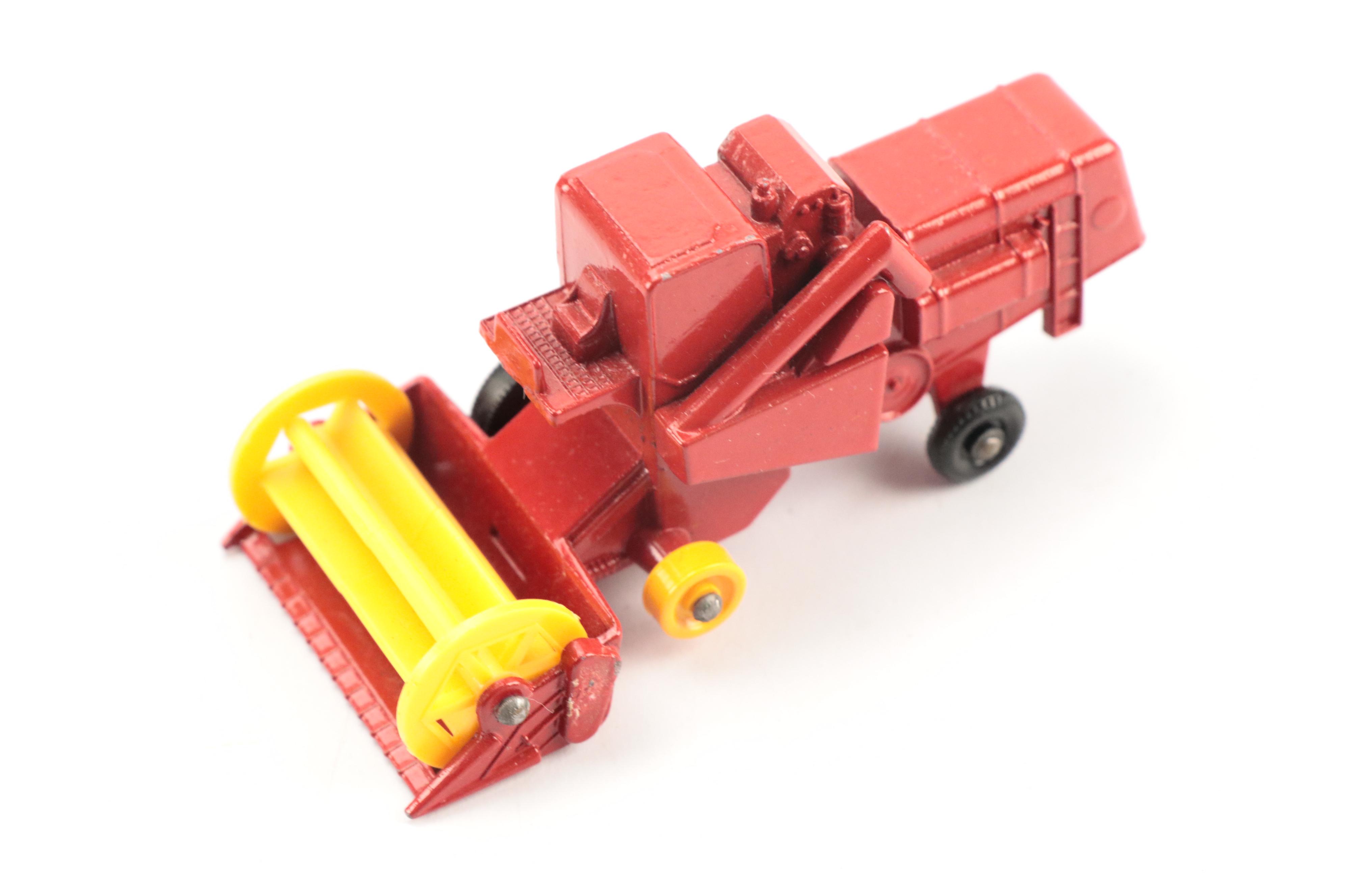 Lesney Matchbox Toy Cars and Carrying Case, Mid to Late 20th Century