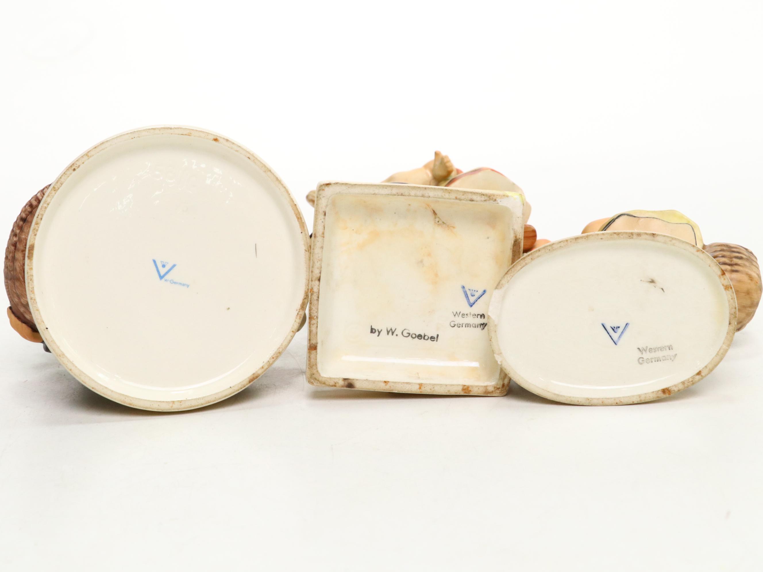 Goebel "Kiss Me," "Playmates," and More Porcelain Hummel Figurines and Ornaments