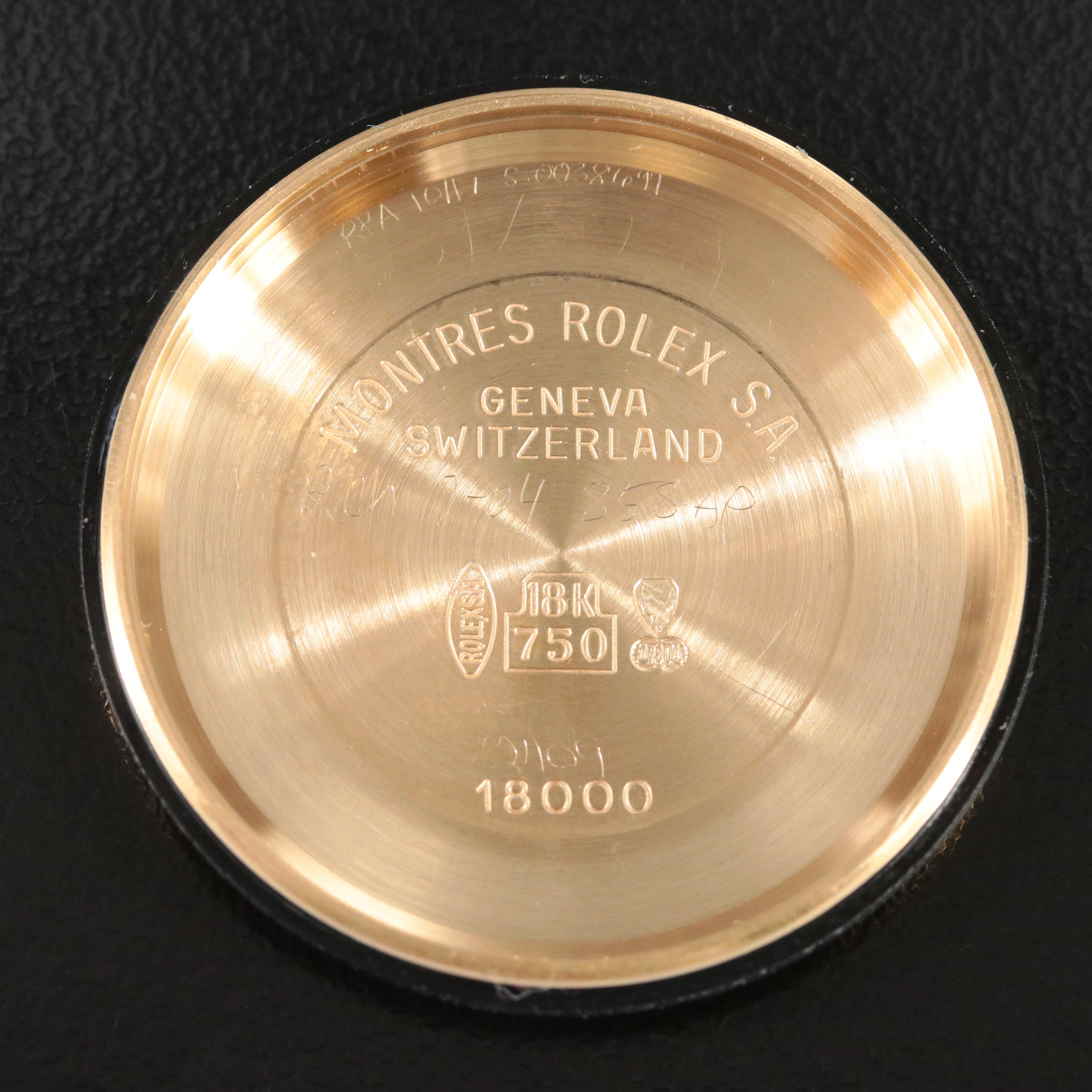 1985 Rolex Day-Date 18K President Watch