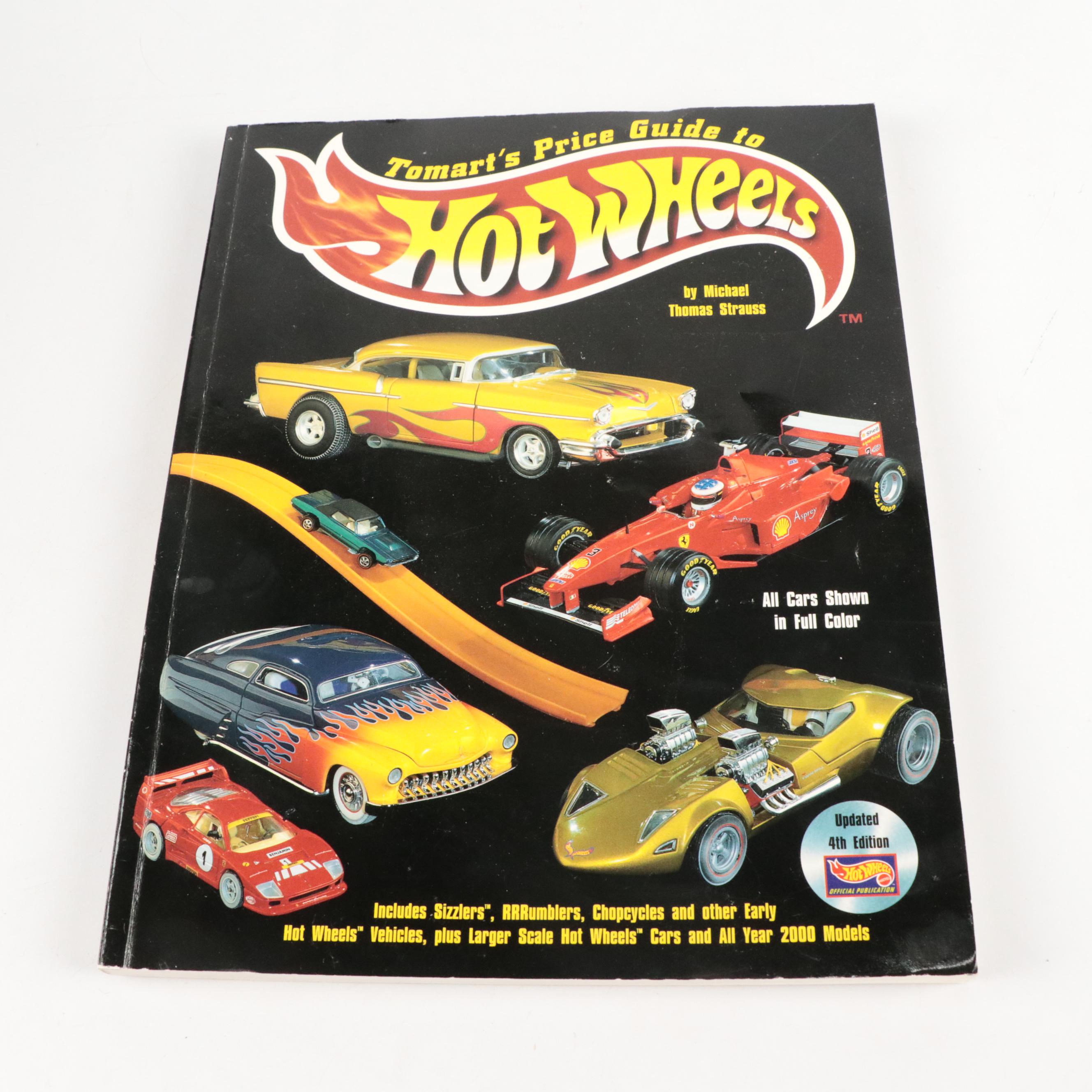 Mattel Hot Wheels Toy Cars with Badges, Case and Price Guide Book