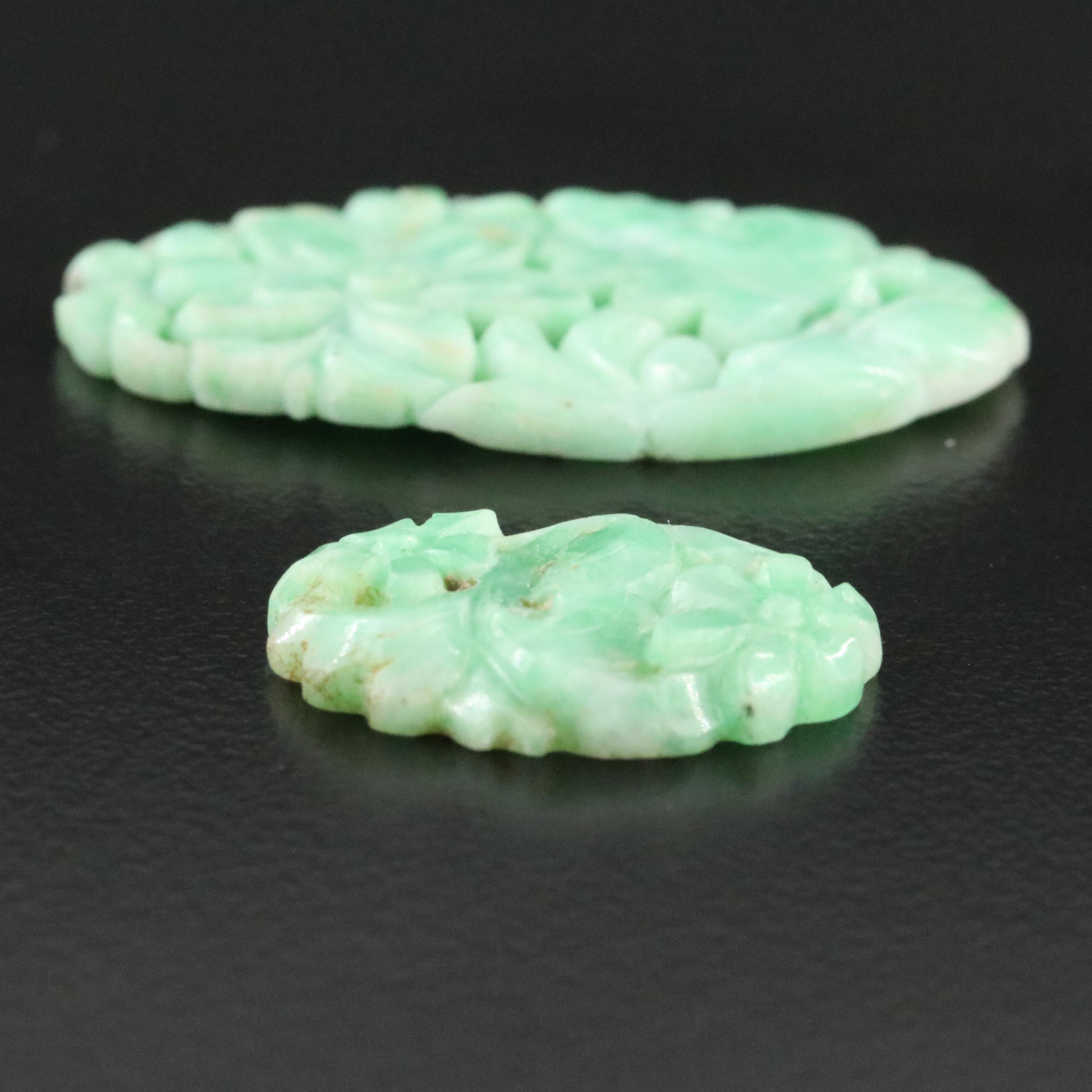 Loose Carved Jadeite