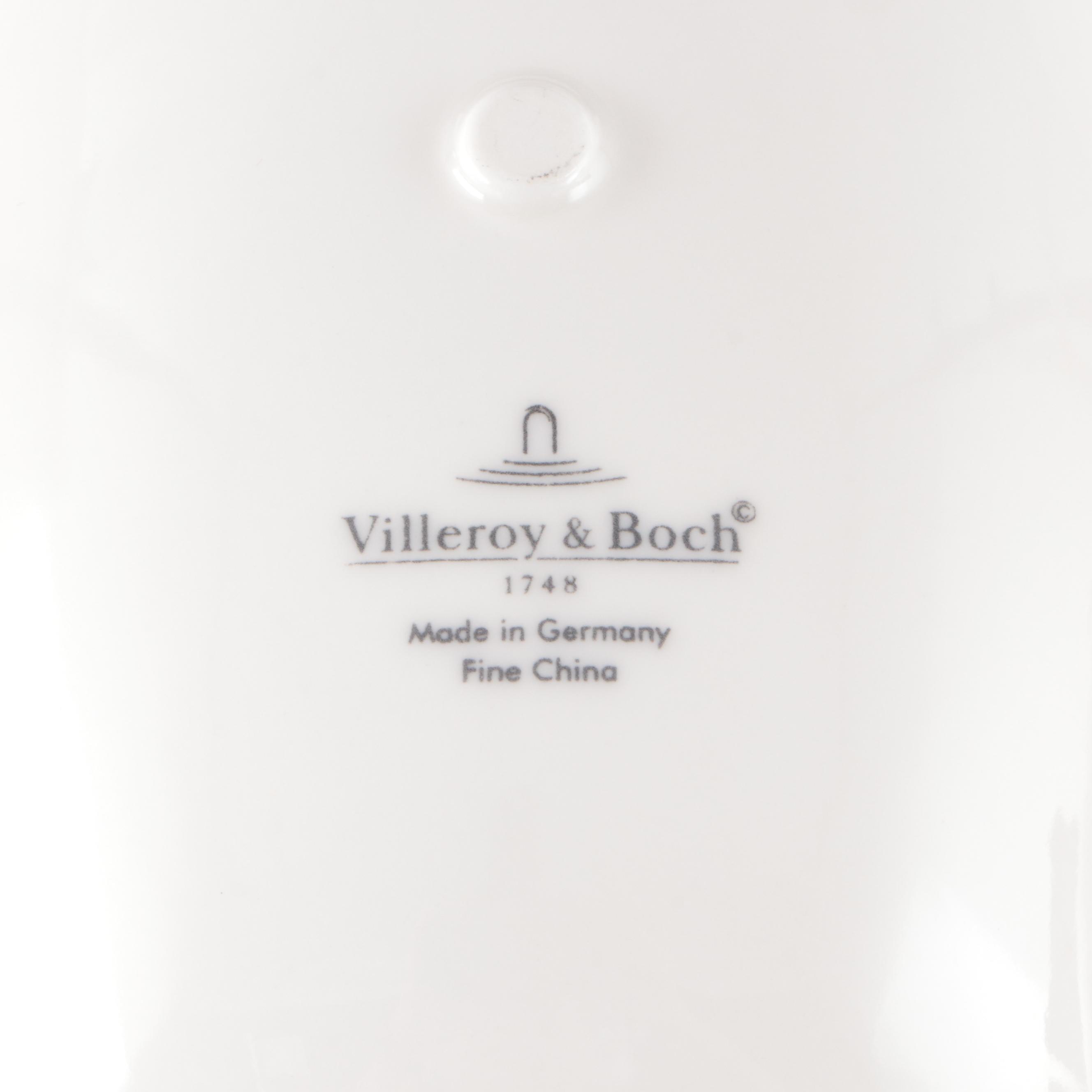Villeroy & Boch "New Wave, New Wave Cafe" Ceramic Dinner Plates and More