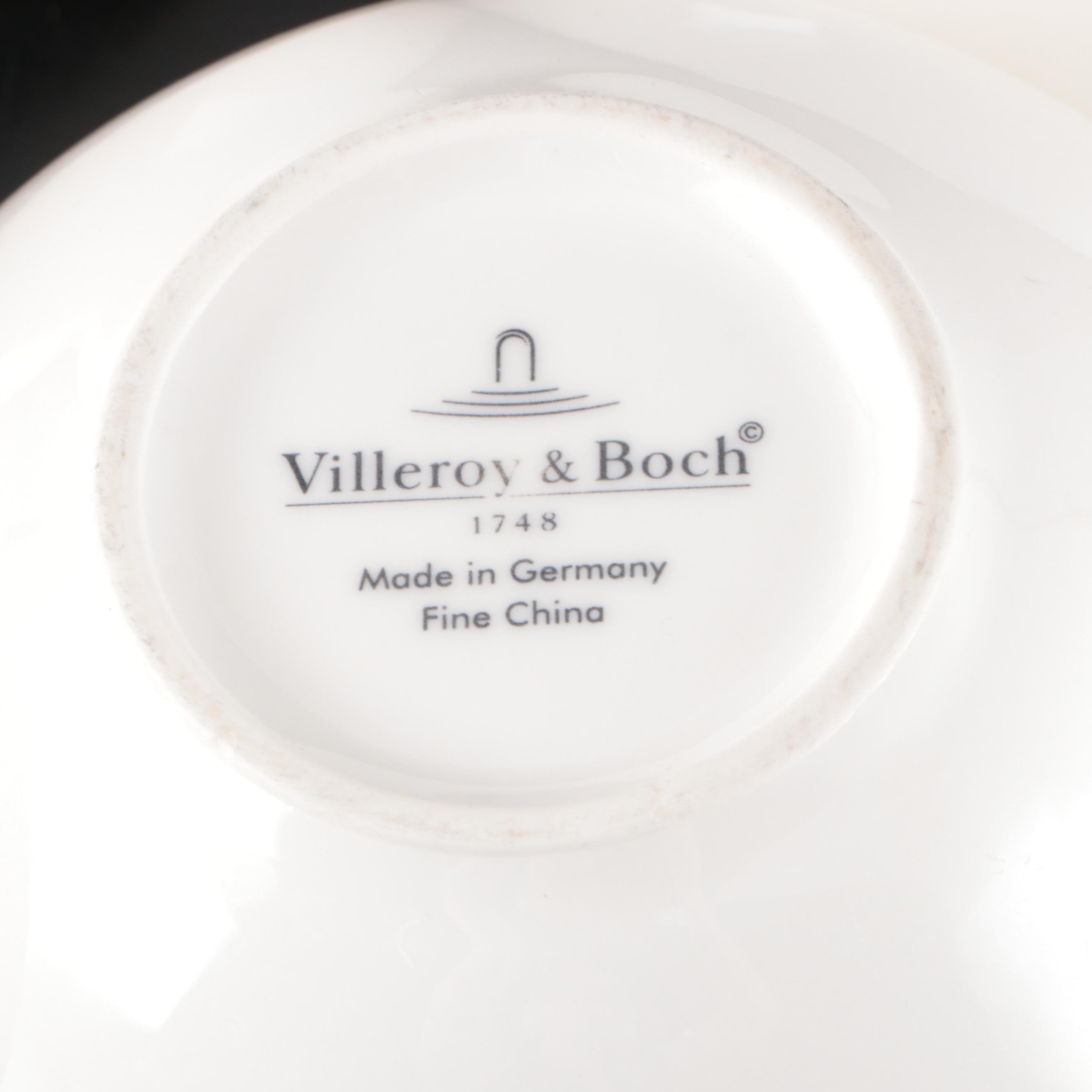 Villeroy & Boch "New Wave, New Wave Cafe" Ceramic Dinner Plates and More