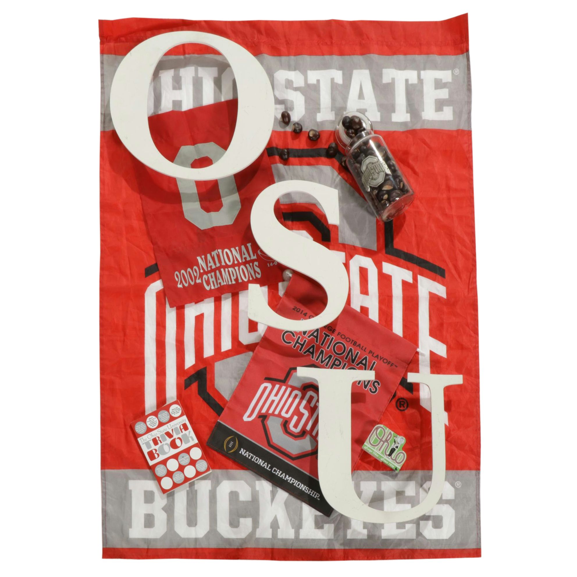 OSU Metal Letters and More Ohio State Football Decor