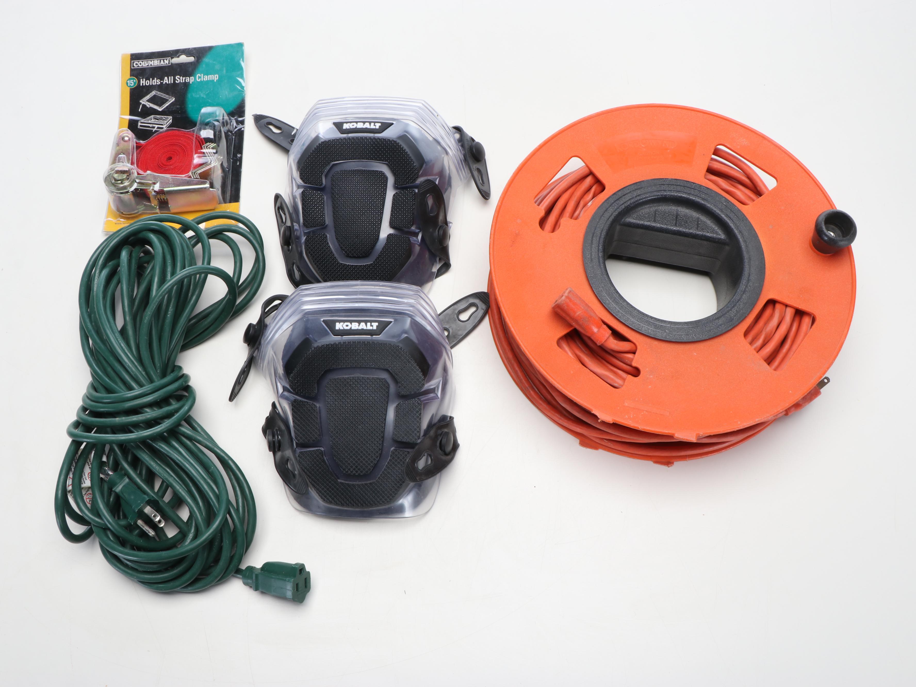 Skil Sand Cat Hand Sander with Makita Drill, Extension Cords and Hand Tools