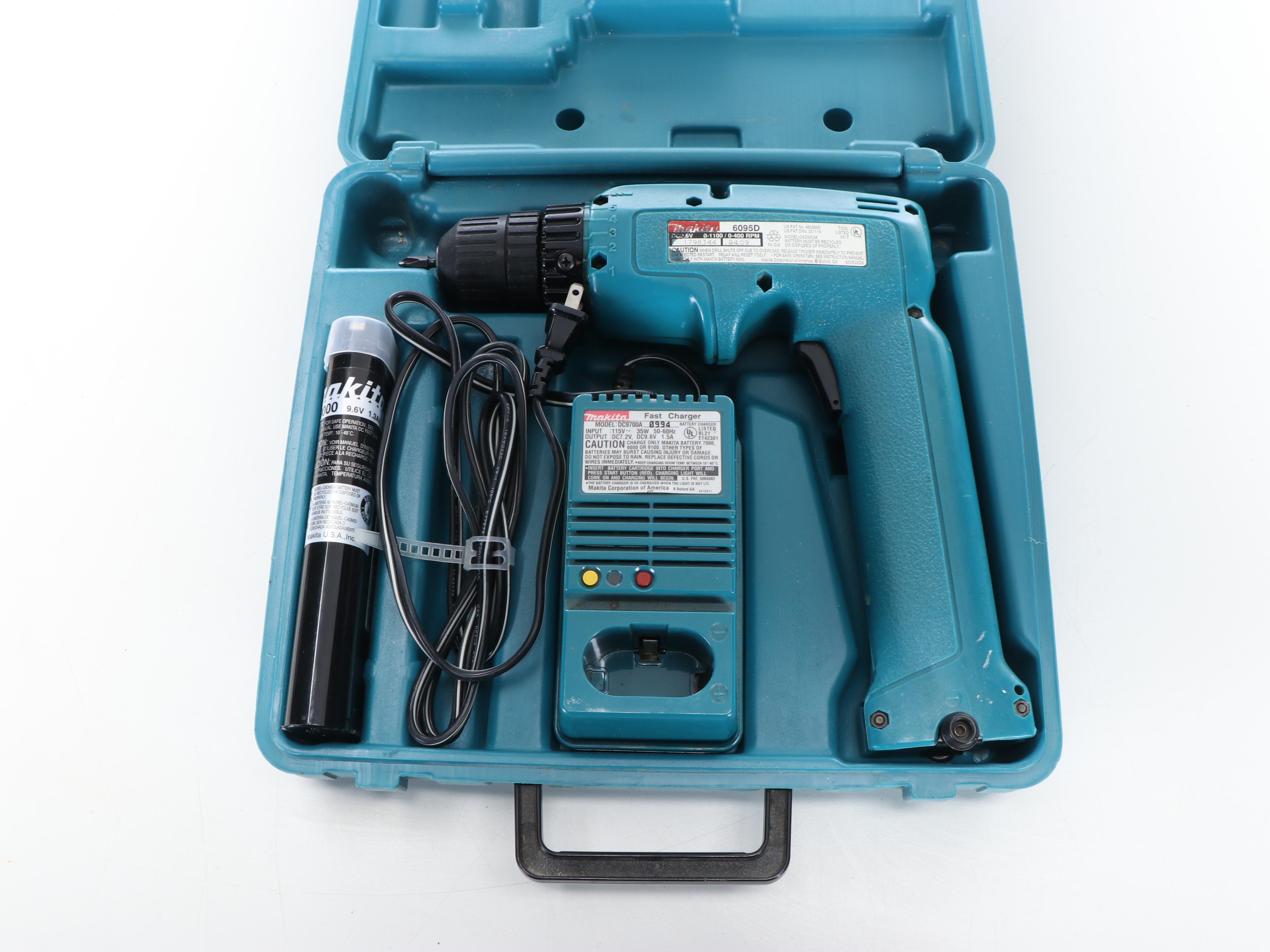 Skil Sand Cat Hand Sander with Makita Drill, Extension Cords and Hand Tools