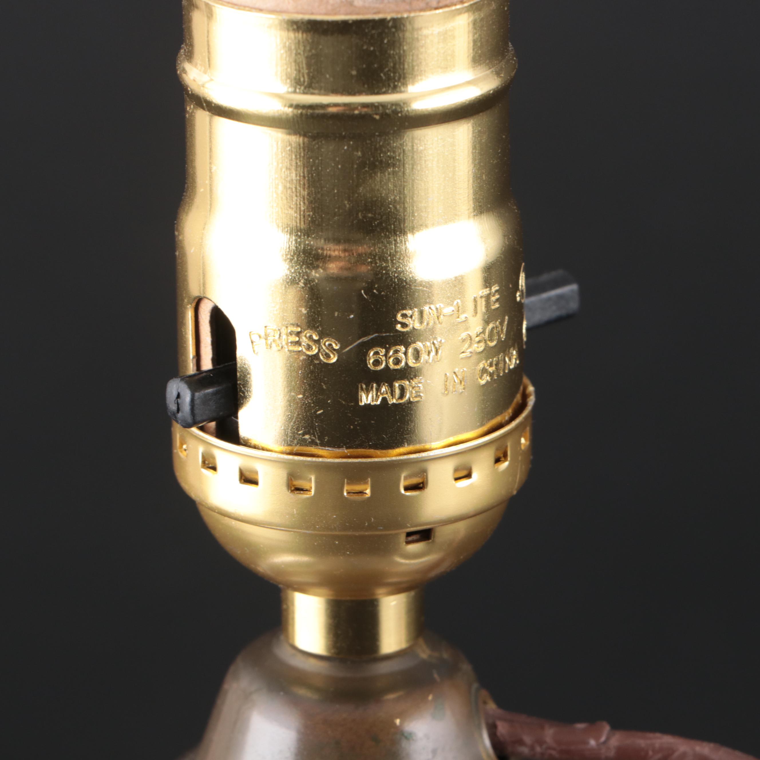 Imperial Glass "Candlewick" Glass Plates with Accent Lamp, Compote and More