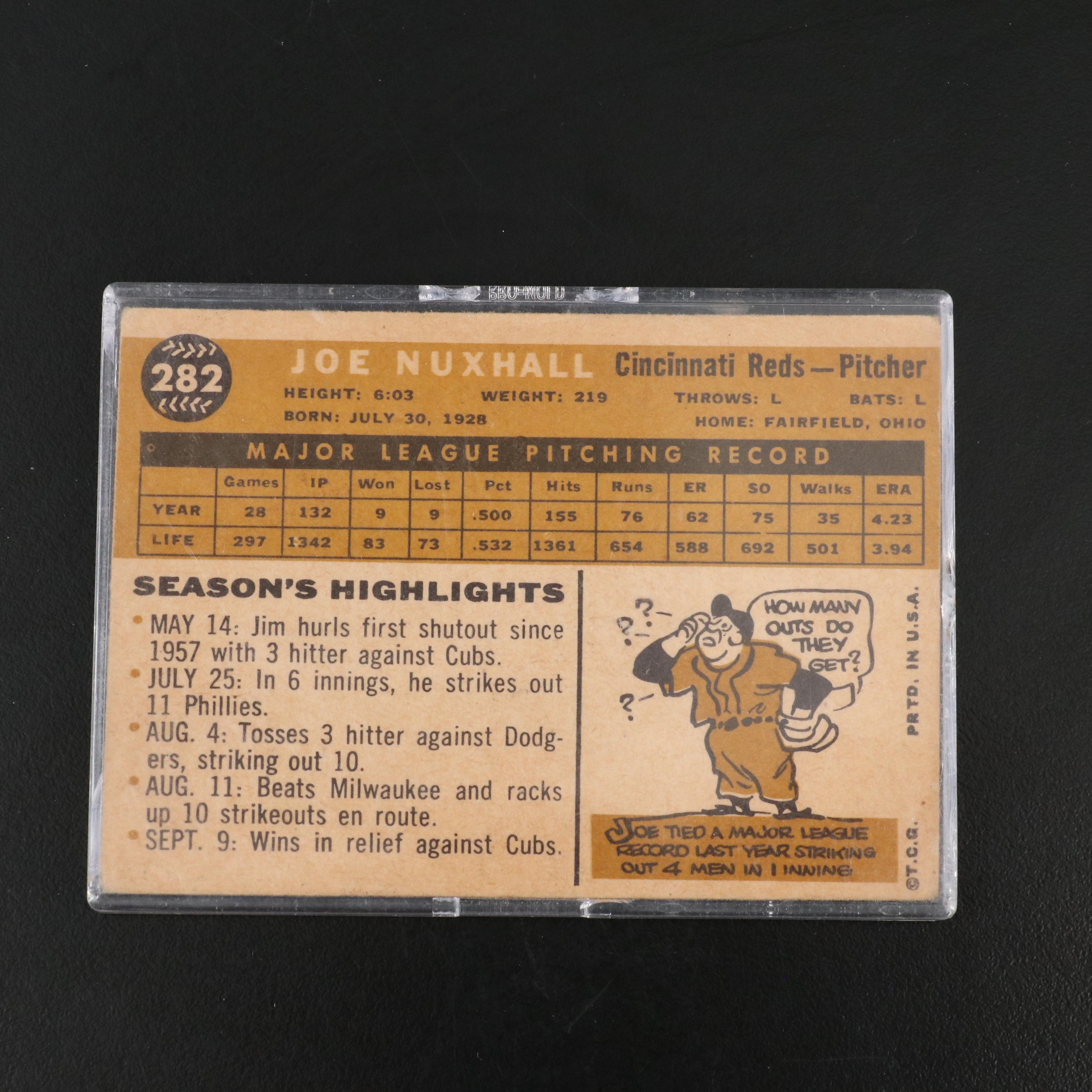 Topps with Other Baseball Cards Featuring Joe Nuxhall Signed and More