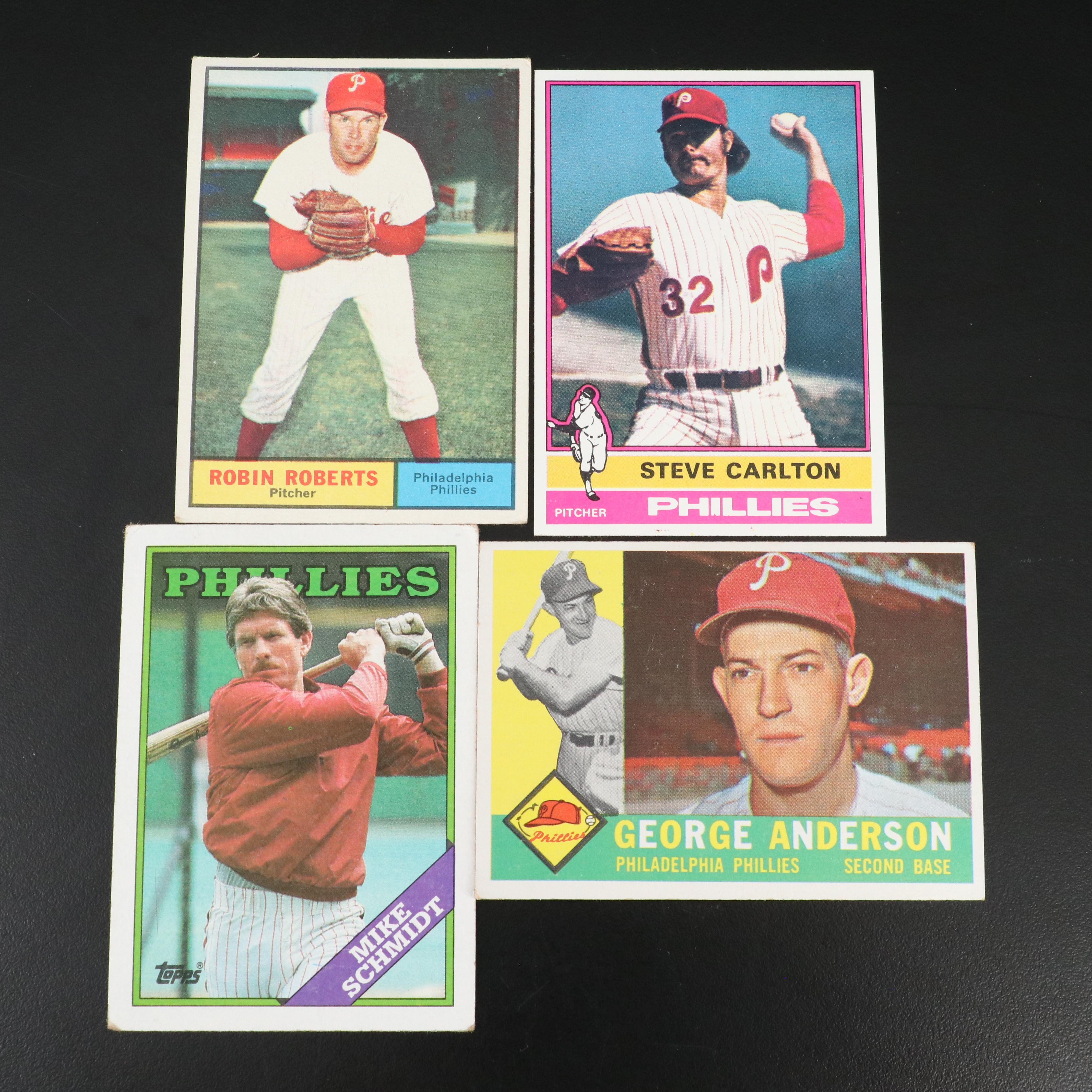 Topps with Other Baseball Cards Featuring Joe Nuxhall Signed and More