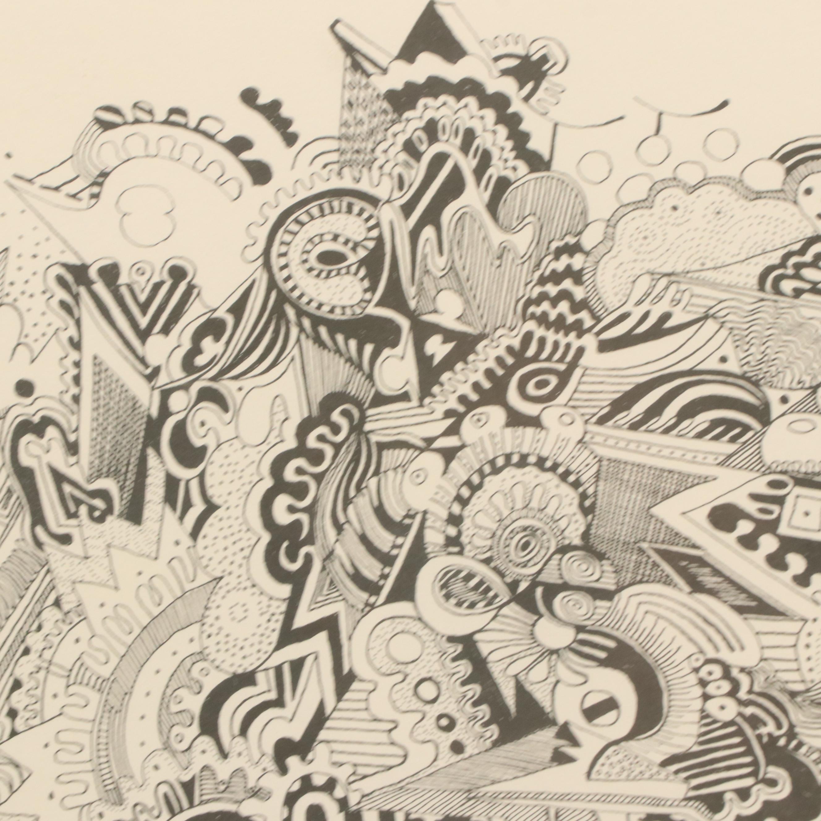 Stewart Katz Lithograph "Moby Dick 3," 1974